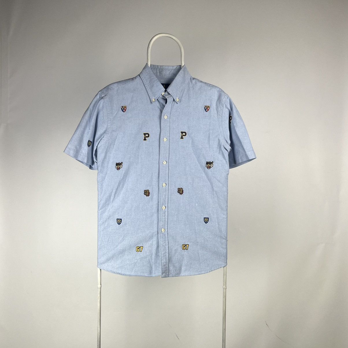 Polo Ralph Lauren Polo Ralph Lauren short sleeve shirt oxford logo size Medium Size US M / EU 48-50 / 2 - 1 Thumbnail