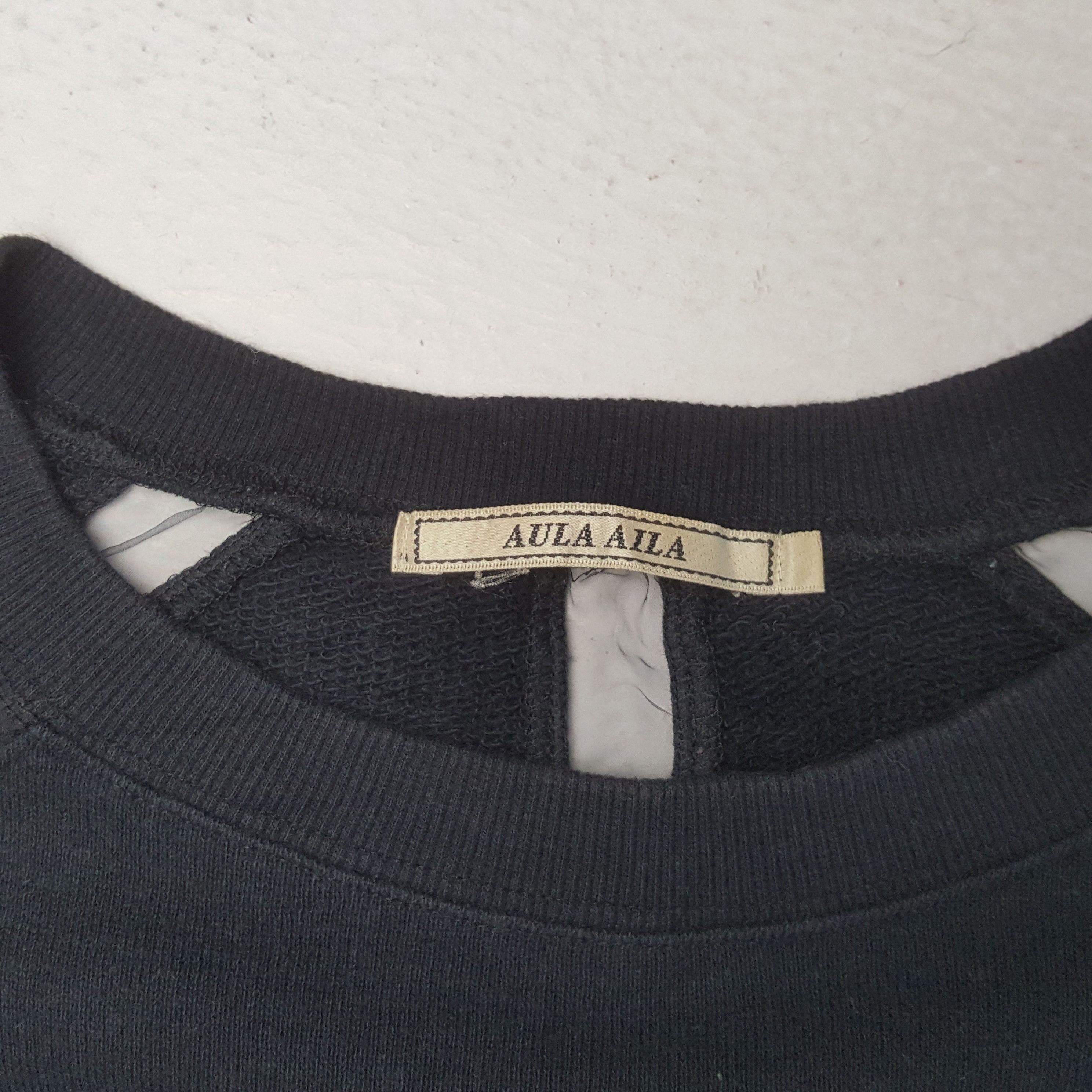 Designer × Japanese Brand Vintage AULA AILA Japanese Brand Sweatshirt C296N11 Size US S / EU 44-46 / 1 - 4 Thumbnail