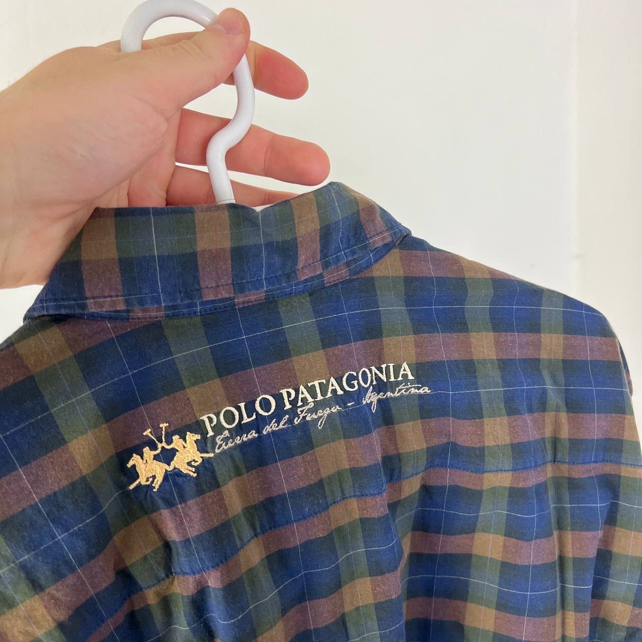 La Martina Patagonia La Martina Checkered Shirt Button Up Vintage Y2k Size US XL / EU 56 / 4 - 8 Thumbnail