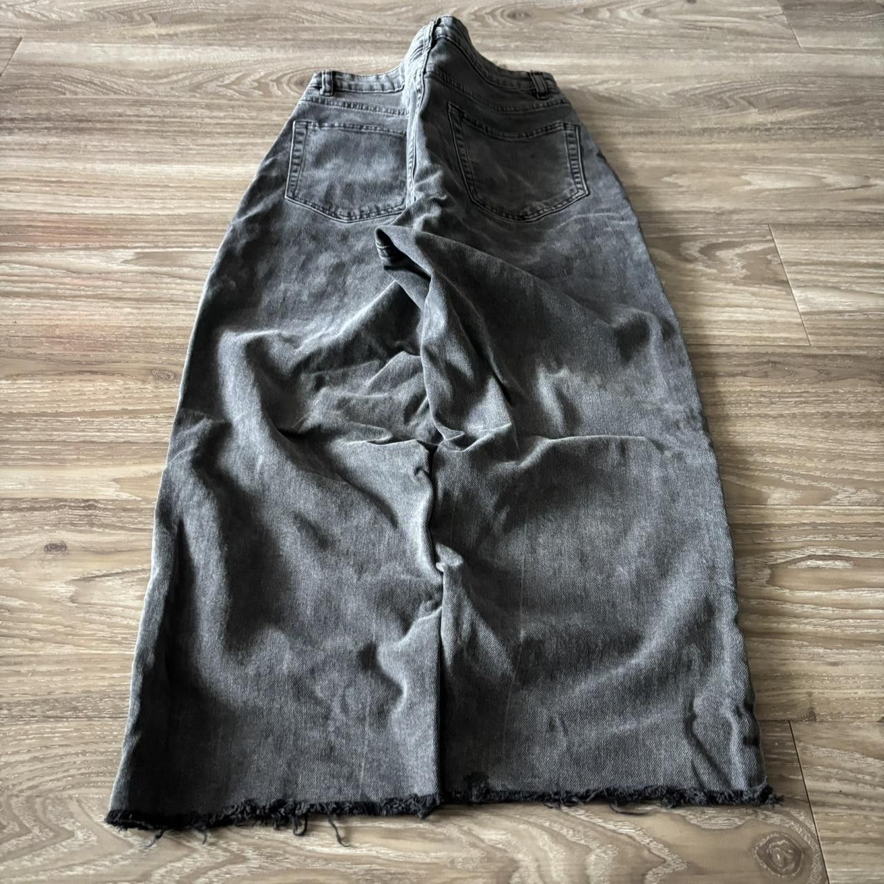 Vintage Crazy Vintage Y2K/2000s Grunge Black Distressed Denim Jeans! 28x23 Size US 28 / EU 44 - 4 Thumbnail
