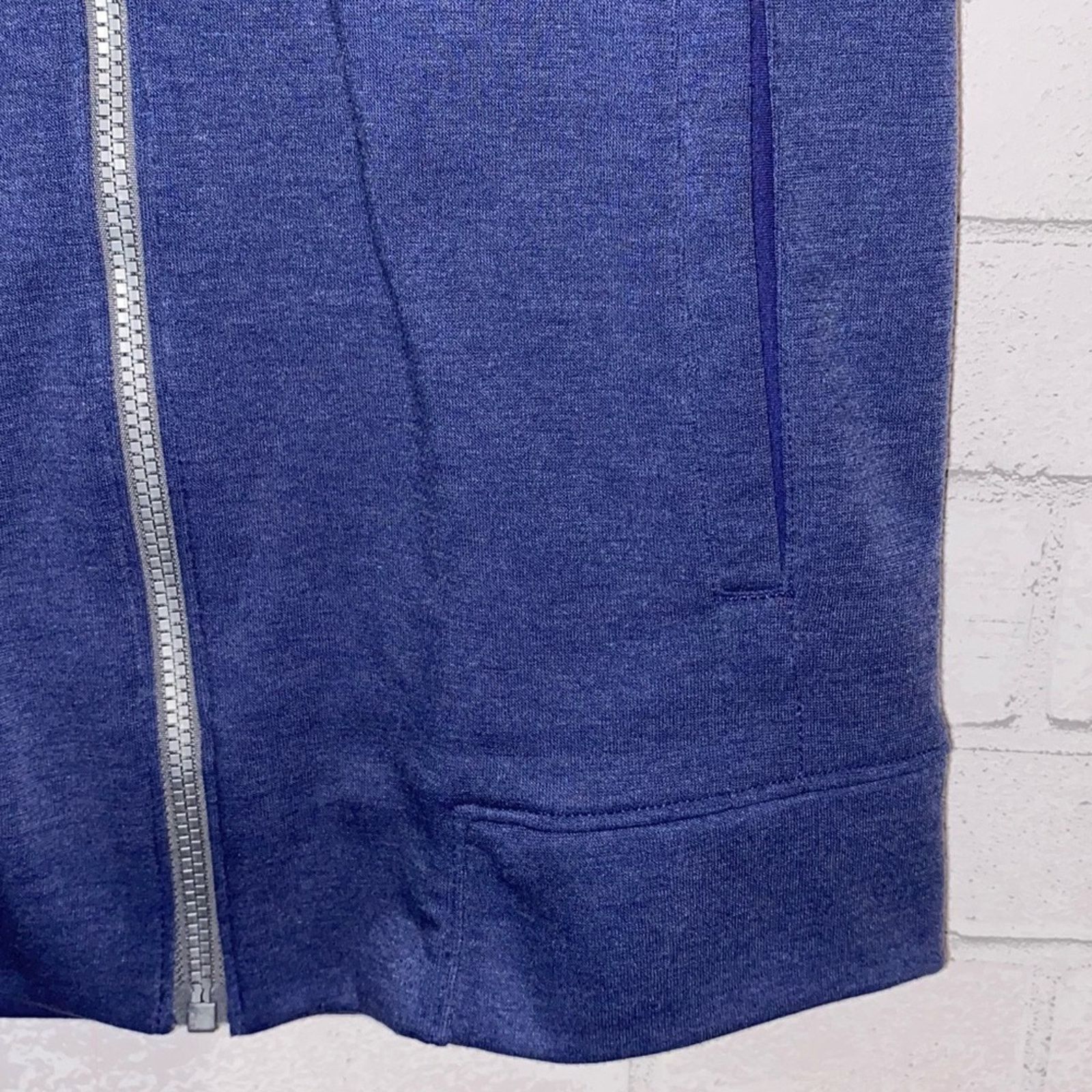 Willy Chavarria WILLY California 501 Mendocino Blue Zip Front Hoodie S EUC Size US S / EU 44-46 / 1 - 7 Thumbnail
