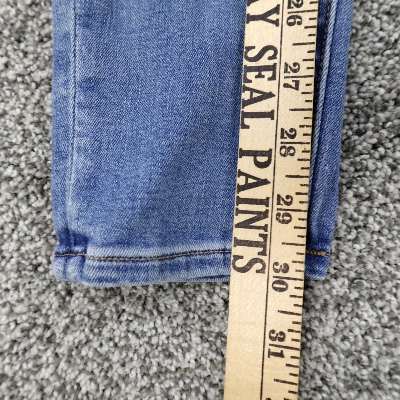 American Eagle Outfitters American Eagle Jeans Women 4 Blue Denim Pants Fade Stretch Skinny Jegging Casual Size 27" / US 4 / IT 40 - 4 Thumbnail