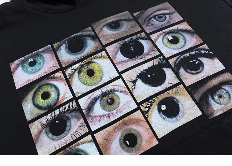 Other Hip Hop Streetwear Eyes Hoodies Sweatshirt Size US XXL / EU 58 / 5 - 2 Thumbnail