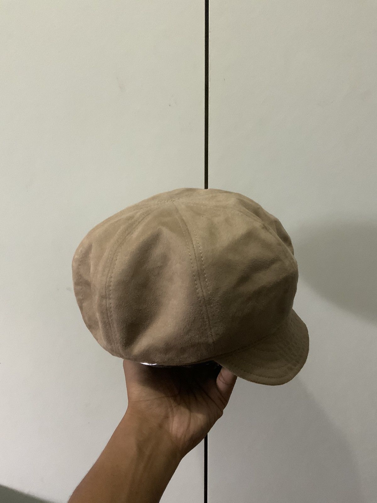 Vintage Flower Embroidery Velvet Japan Retro Newsboy Hat Size ONE SIZE - 4 Thumbnail