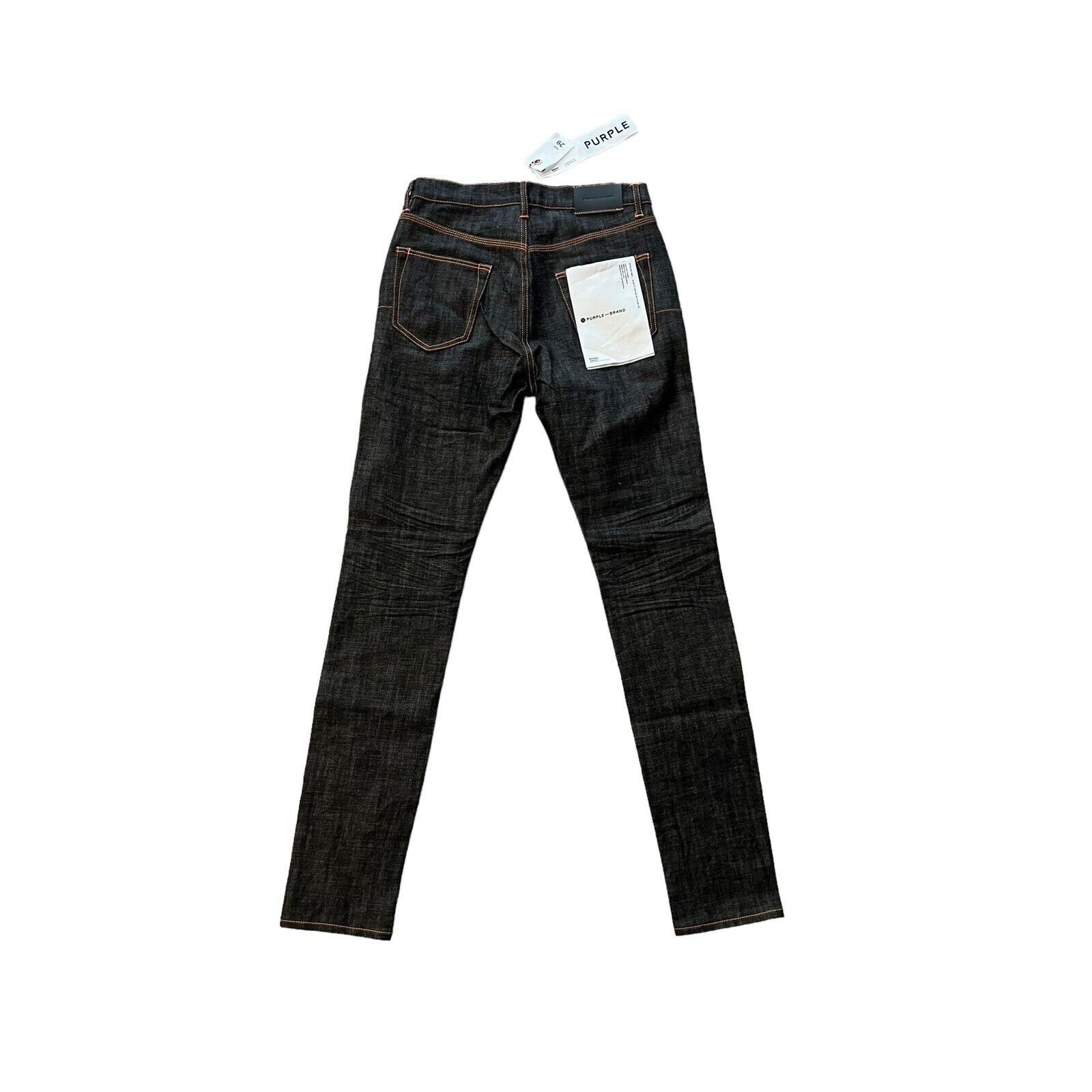 Purple × Purple Brand Purple Brand Jeans Mens Slim Fit Low Rise Black Size 29/30 Size US 29 - 3 Thumbnail