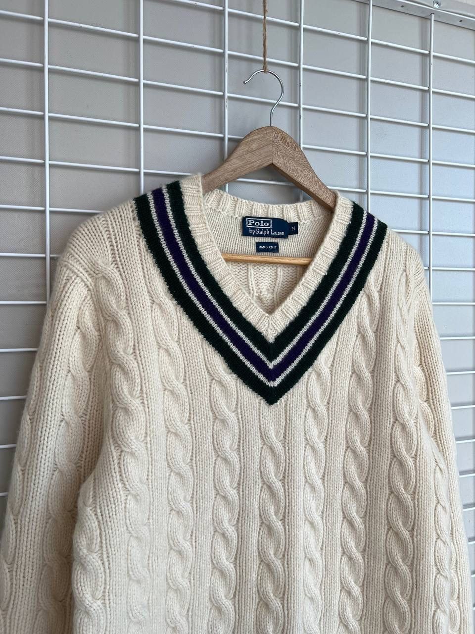 Polo Ralph Lauren Polo Ralph Lauren Wimbledon Knit Cashmere Sweater Size M Size US M / EU 48-50 / 2 - 3 Thumbnail