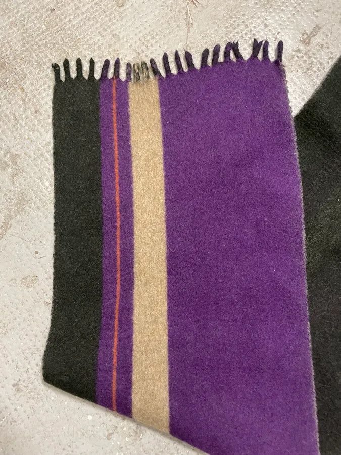 Prada AW2007 Prada Multicolored Cashmere Scarf Size ONE SIZE - 5 Thumbnail