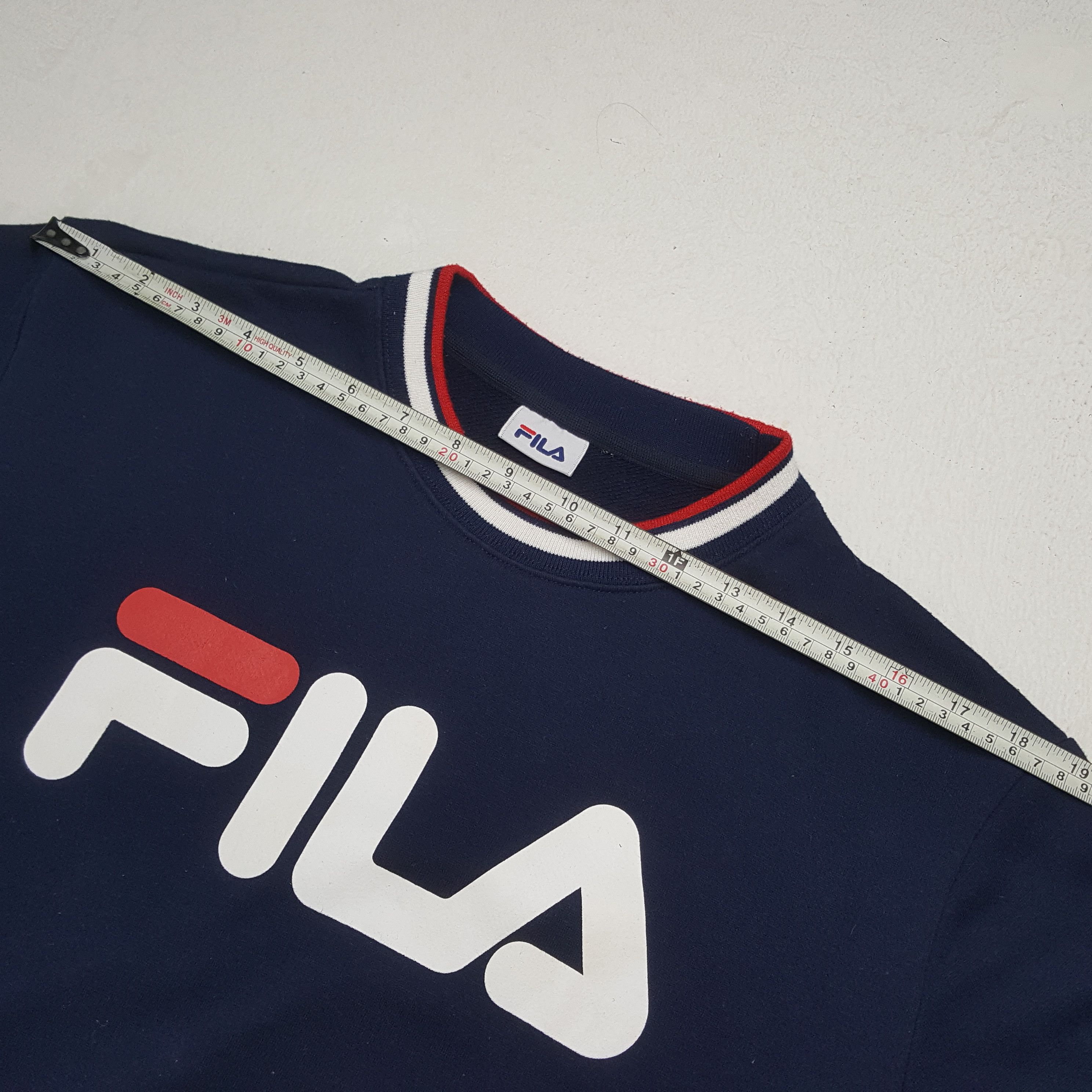 Fila FILA Spellout Design Sweatshirt C292N15 Size US S / EU 44-46 / 1 - 5 Thumbnail