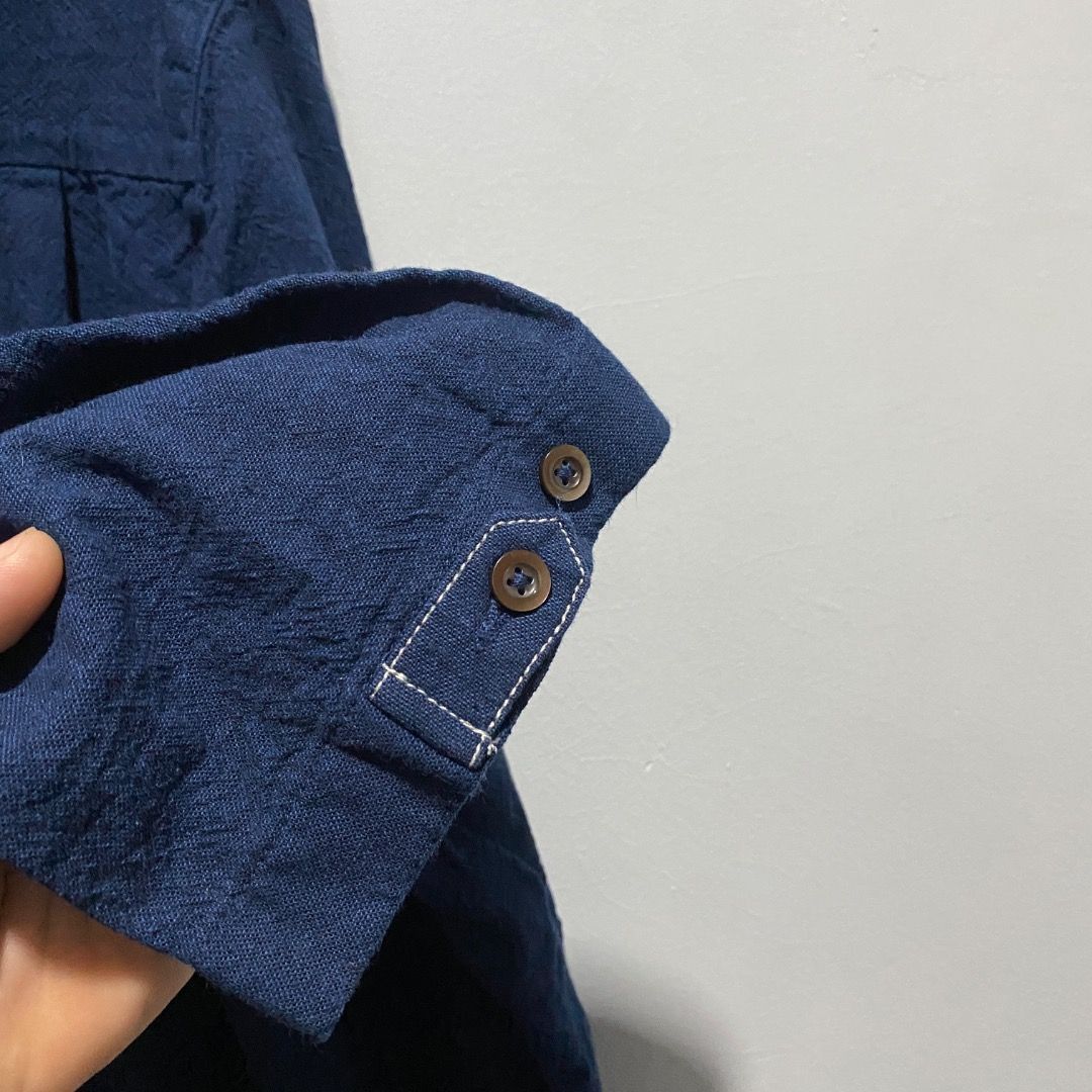 Japanese Brand Sunny Clouds Japan Indigo LS M/L Size US M / EU 48-50 / 2 - 9 Thumbnail
