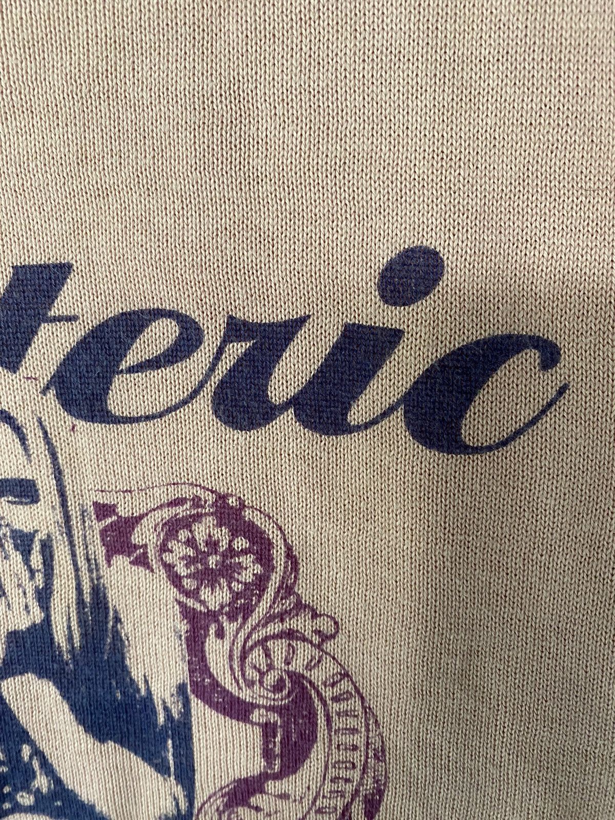 Hysteric Glamour 1990s HG iconic Bjork Pose knit tee Size S / US 4 / IT 40 - 7 Thumbnail