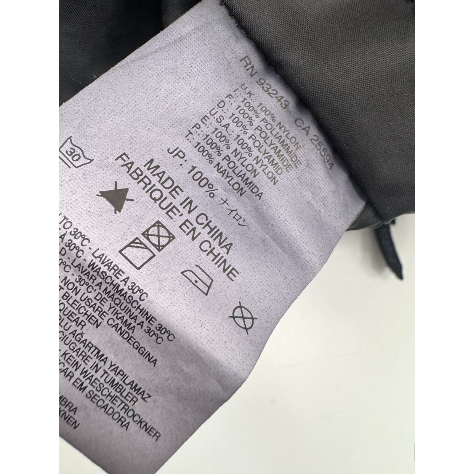 Diesel DIESEL Jacket Straps Parachute Military Moto Bomber Lightweight Mens 2XL Gray Nylon Strap Size US XXL / EU 58 / 5 - 8 Thumbnail