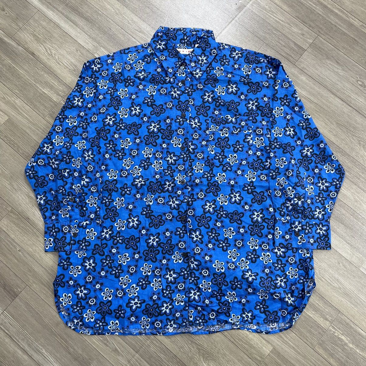 Marni × Uniqlo Uniqlo x Marni Flowers Button Up Shirt Size US L / EU 52-54 / 3 - 1 Thumbnail