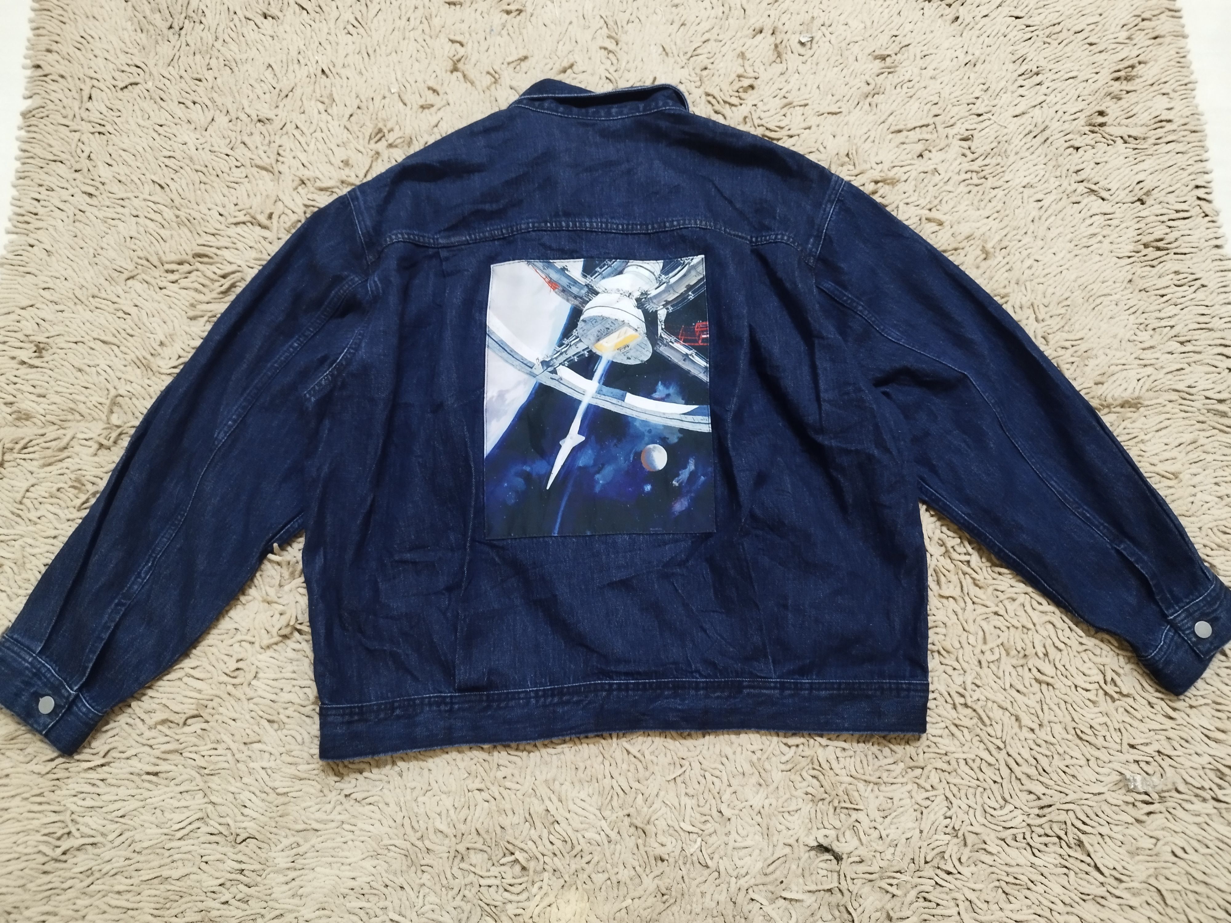 GU × Undercover Space Odyssey Denim Jacket Size US XL / EU 56 / 4 - 6 Thumbnail