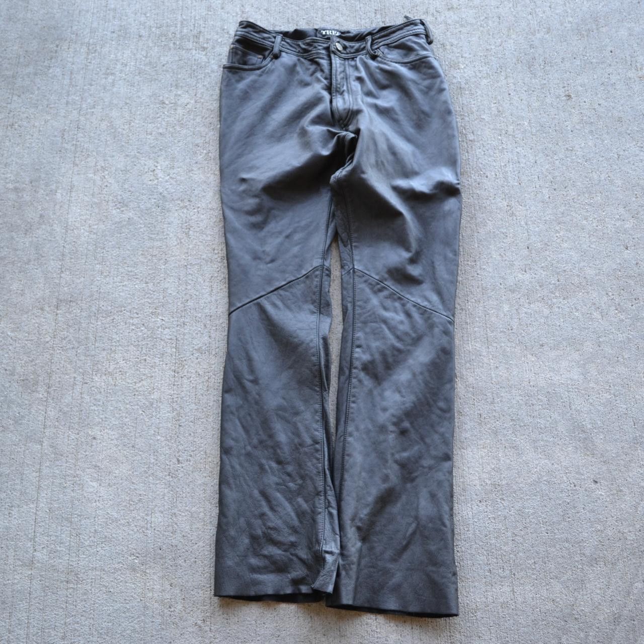 Vintage vintage trek leather pants size 10 Size 32" / US 10 / IT 46 - 1 Thumbnail