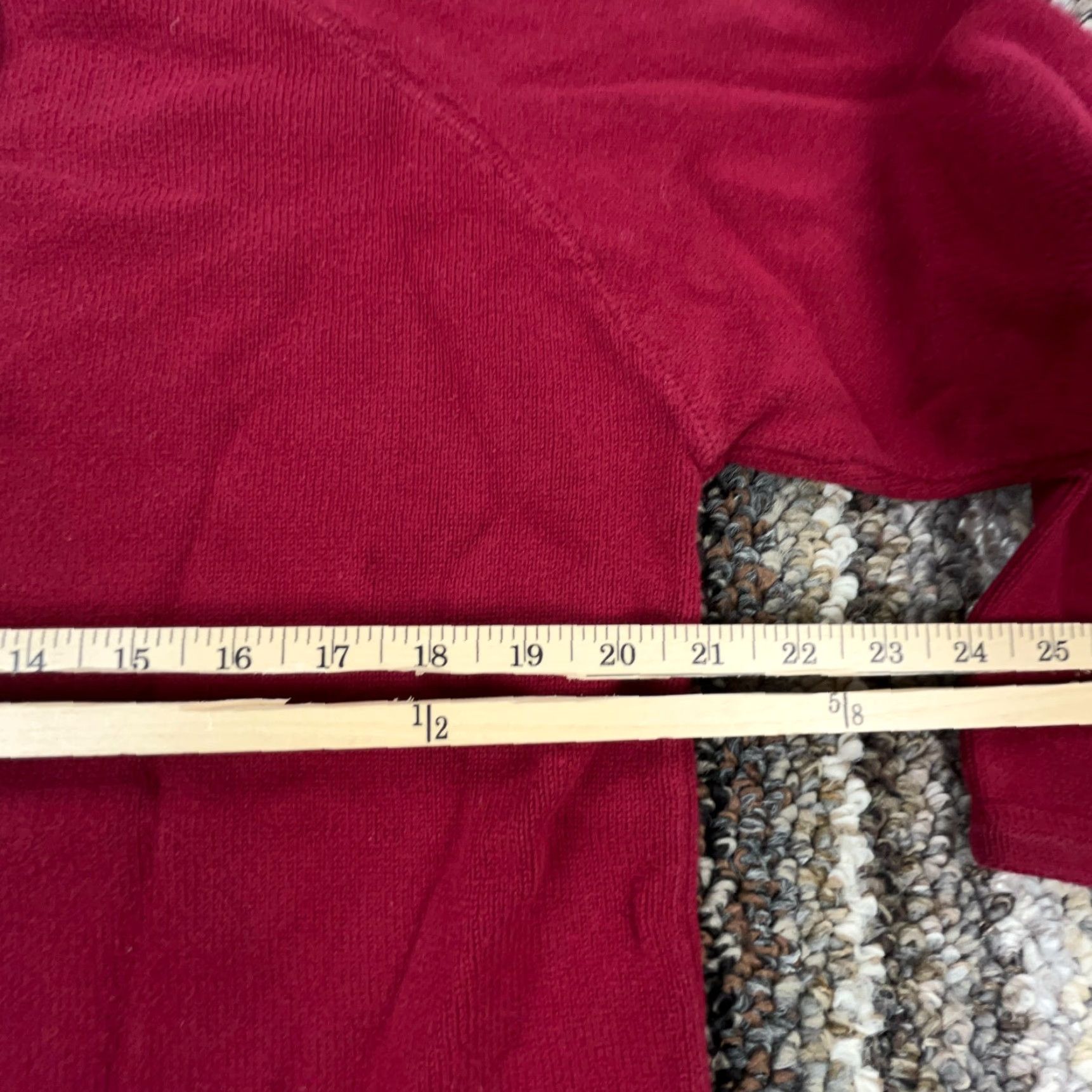 Eddie Bauer Eddie Bauer Sweater Women Medium Red Heavy Knit Pullover Crewneck Y2K Size M / US 6-8 / IT 42-44 - 7 Thumbnail