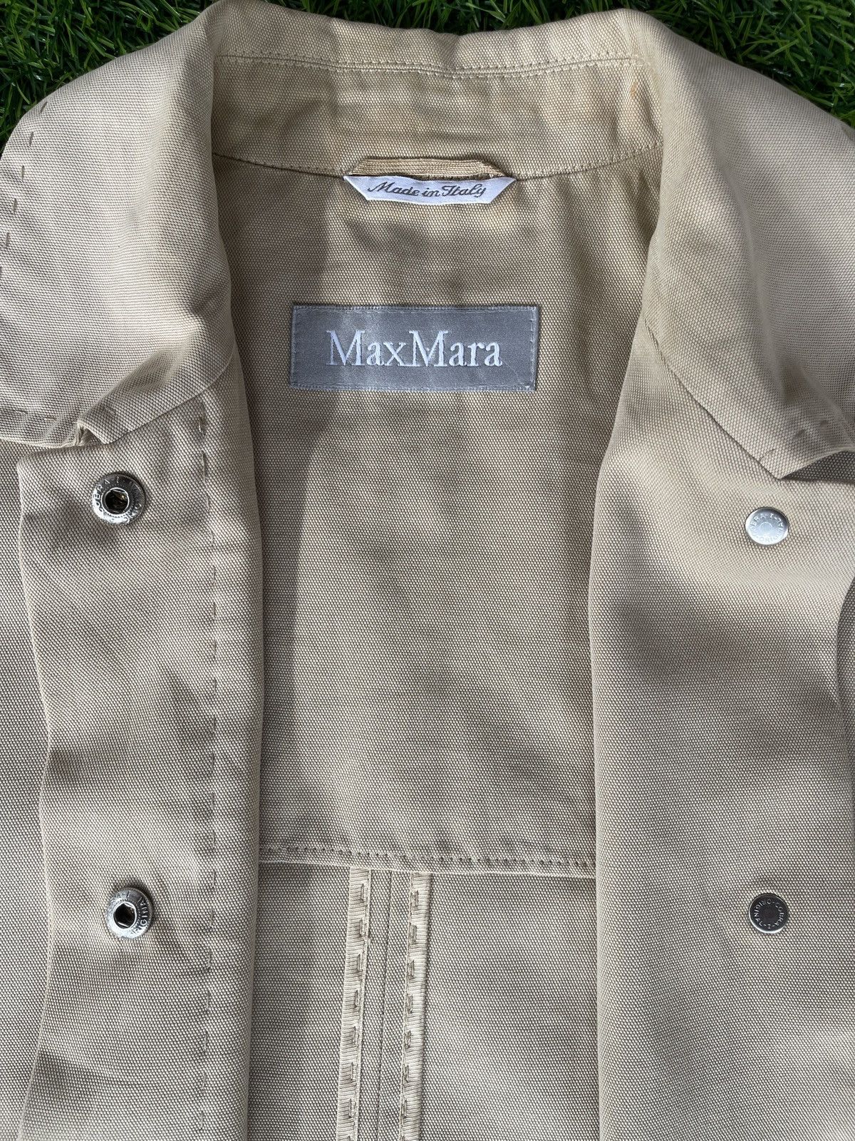 Max Mara Vintage🔥MAX MARA🔥Thread Design AvantGarde Jacket Very Rare Size S / US 4 / IT 40 - 5 Thumbnail