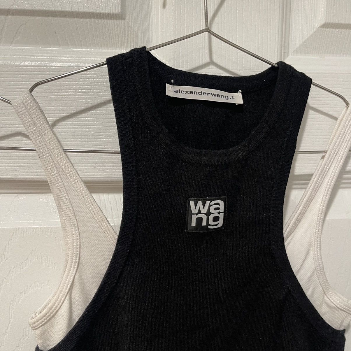 Alexander Wang T by Alexander Wang Black Ribbed Double Layer Tank Dress Size S / US 4 / IT 40 - 2 Thumbnail