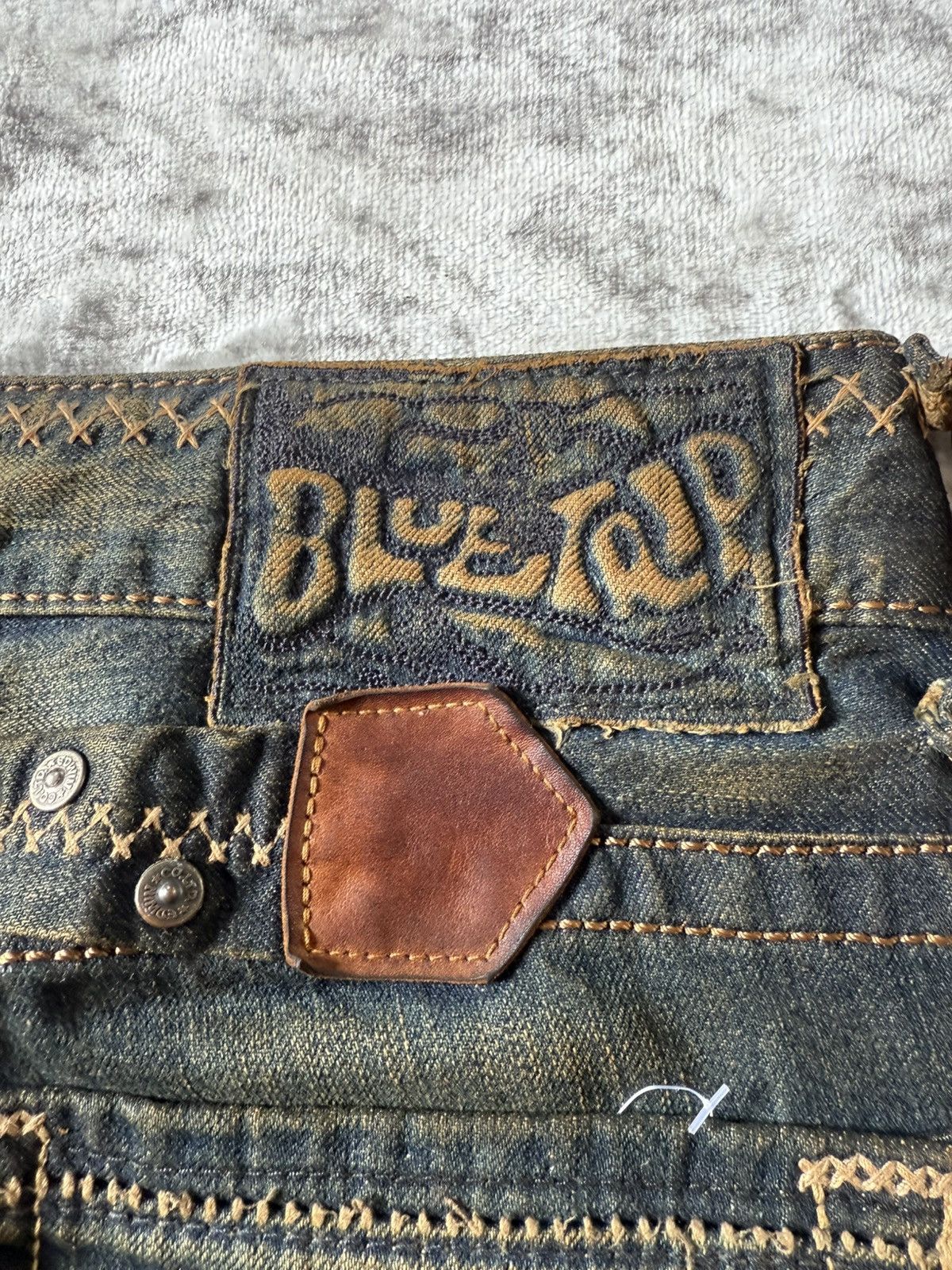 If Six Was Nine Edwin 515 Heavy Mud Washed Over stitch Flared Jeans Size US 28 / EU 44 - 20 Thumbnail