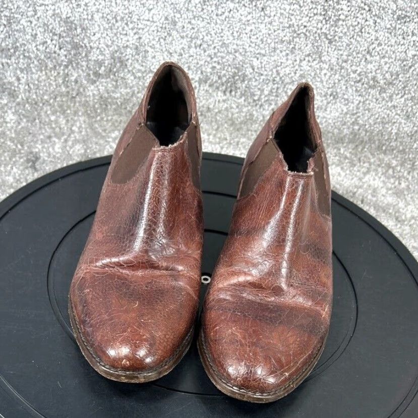 Vintage VINTAGE Wolverine Alice Leather Booties Womens Size 9 Ankle Slip On Brown Outdoor Fall Winter Womens Size US 7 / IT 37 - 2 Thumbnail