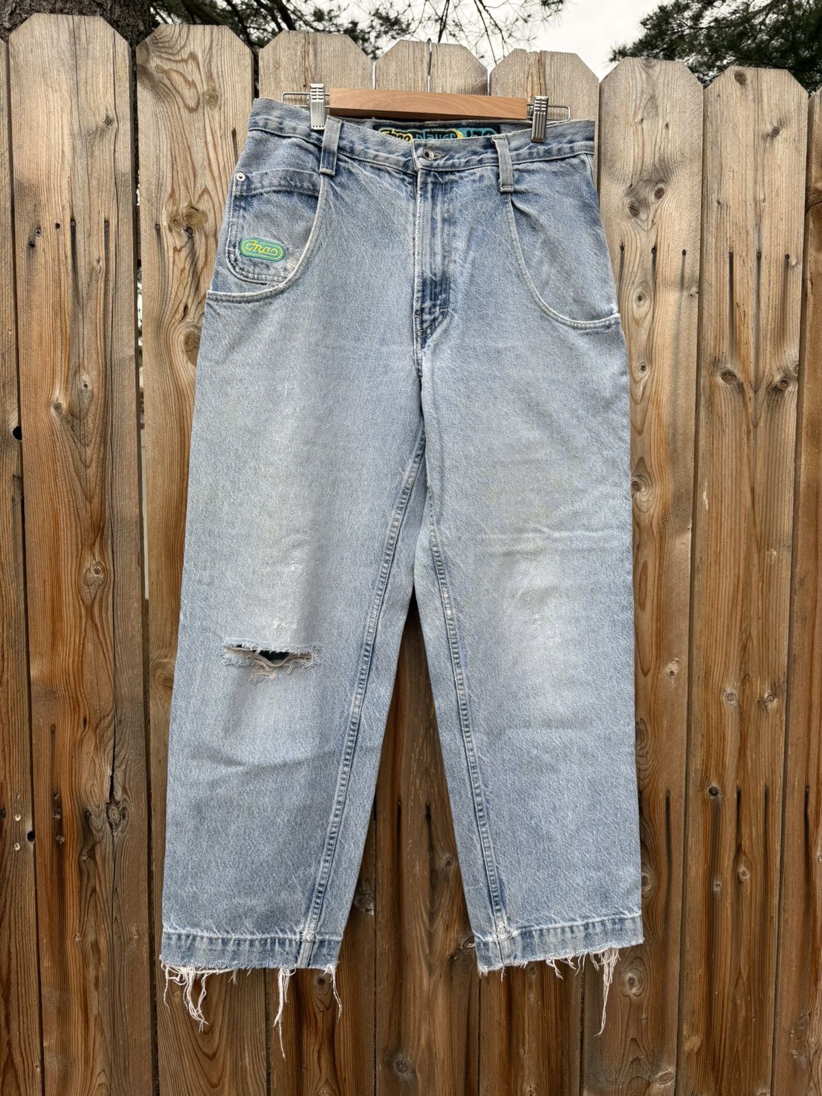 JNCO Vintage JNCO Player 170 Blue Denim Jeans USA Men’s 32X30 Size US 32 / EU 48 - 2 Thumbnail