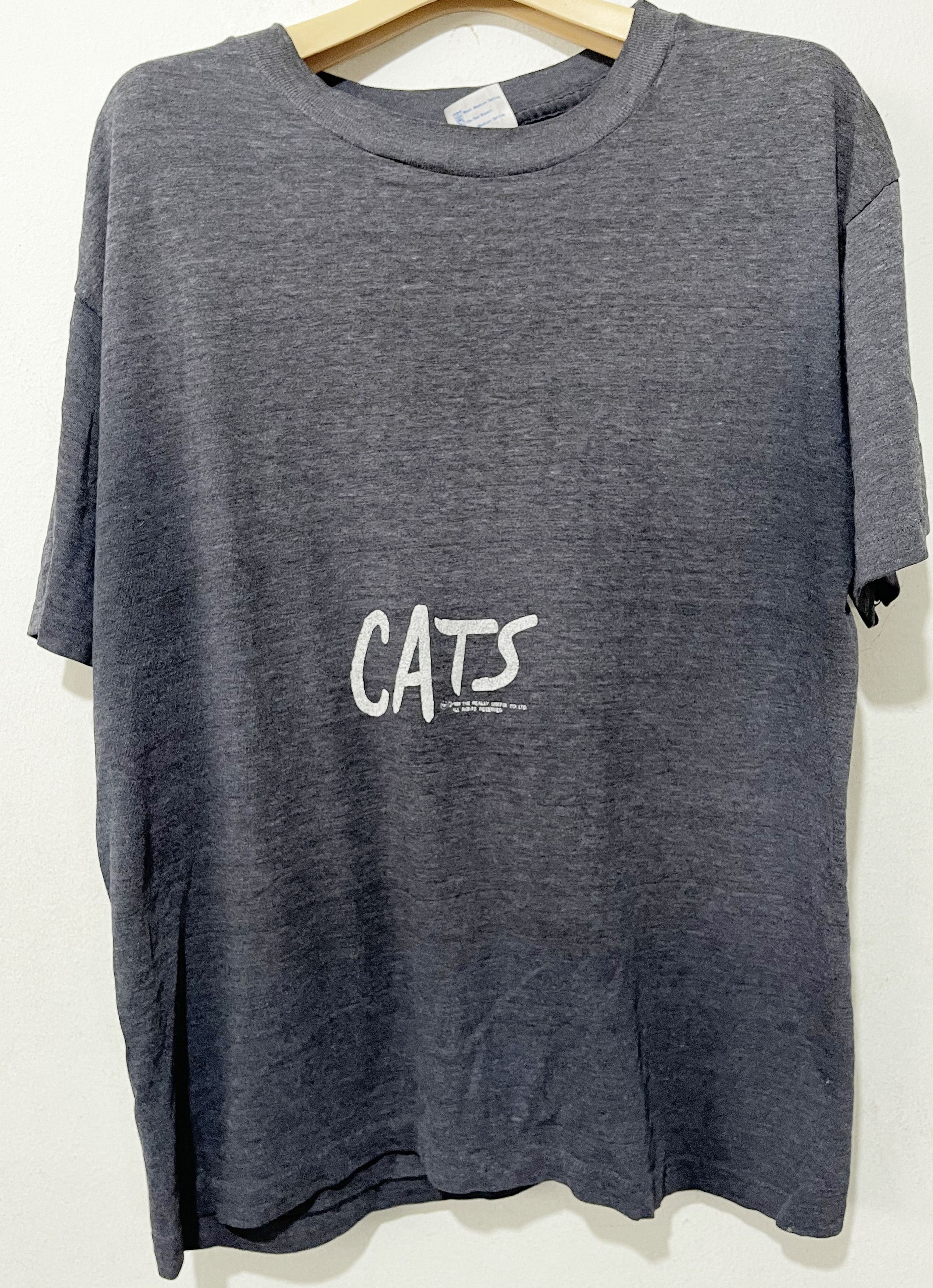 Vintage Vintage 80s Cats Andrew Lloyd Webber Shirt Size US L / EU 52-54 / 3 - 3 Thumbnail
