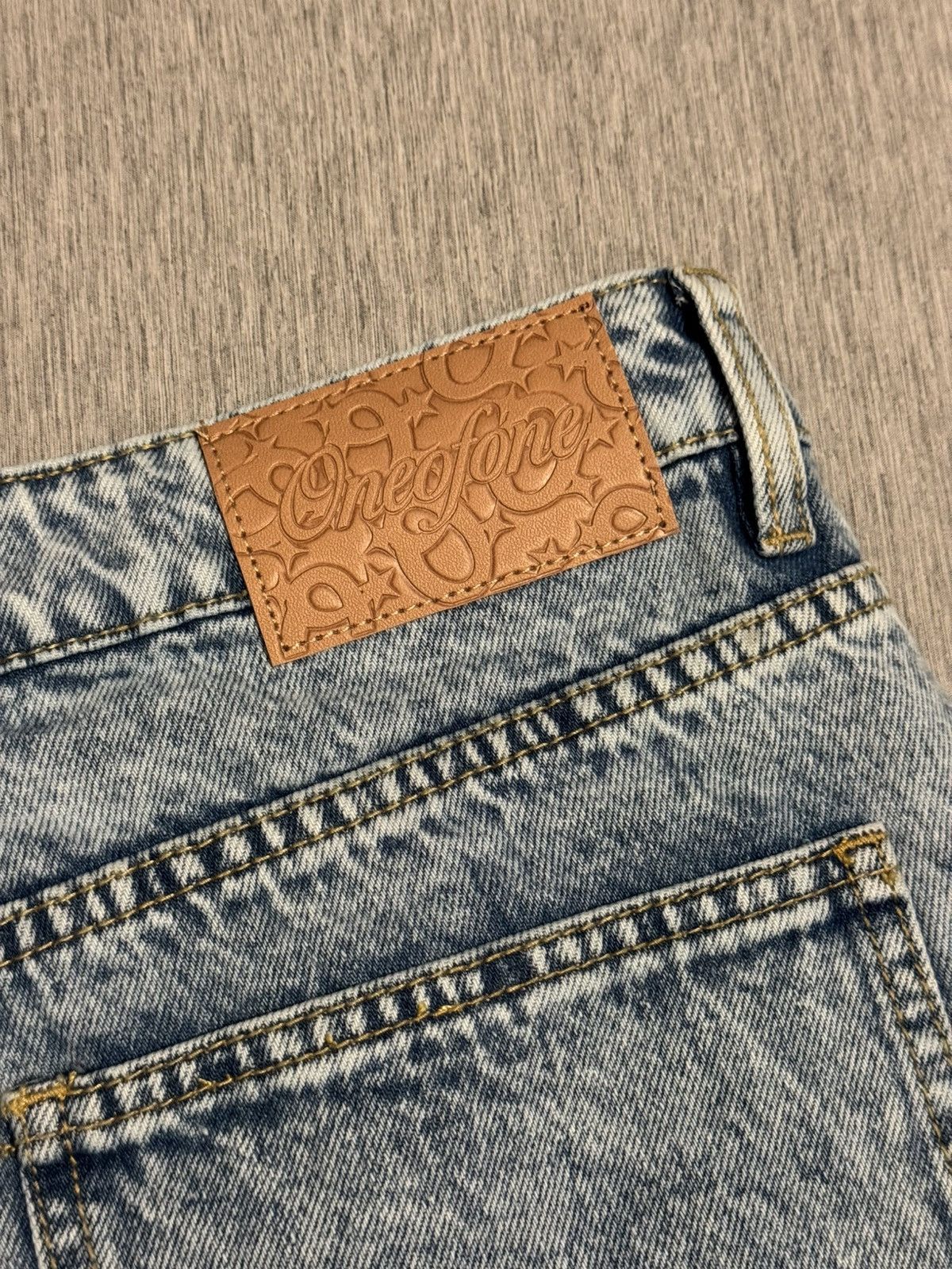 Vintage One of One Jean Shorts Size US 32 / EU 48 - 4 Thumbnail