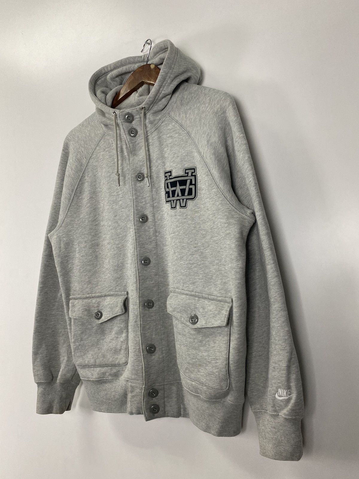 Nike × Vintage Nike WS logo hoodie Size US L / EU 52-54 / 3 - 4 Thumbnail