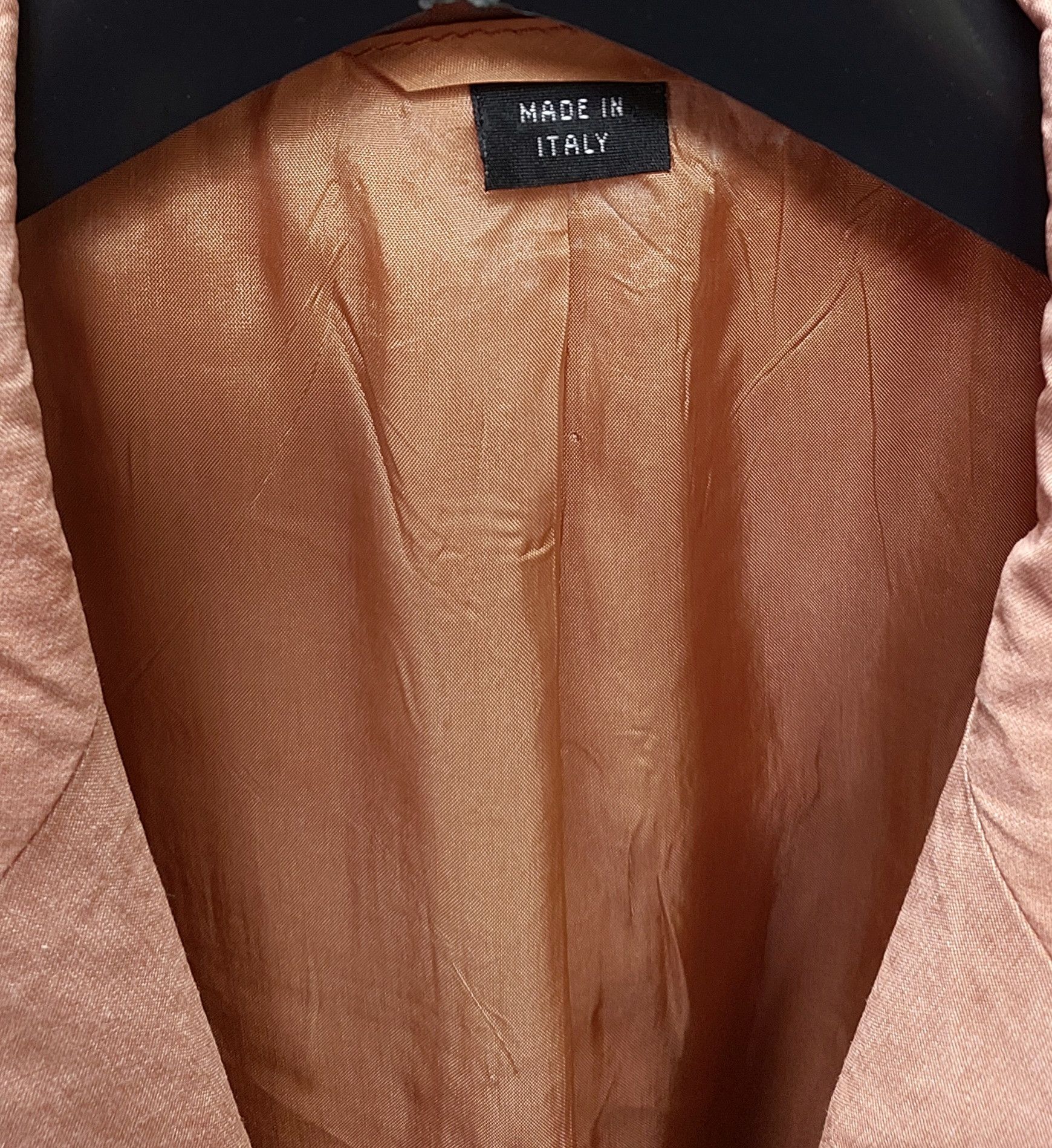 Helmut Lang Helmut Lang 2-Buttons Orange Blazer Size 52S - 6 Thumbnail