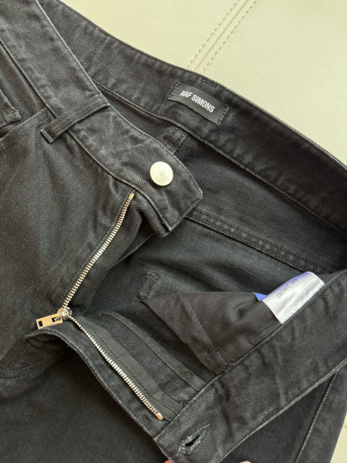 Raf Simons Raf Simons Denim “RS LOGO” Size US 30 / EU 46 - 11 Thumbnail