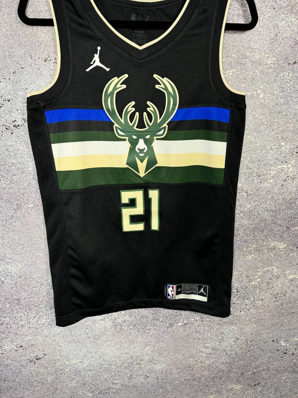Jordan Brand × NBA HOLIDAY Bucks Giannis Antetokoumpo Swingman NBA Jersey Size US S / EU 44-46 / 1 - 5 Thumbnail
