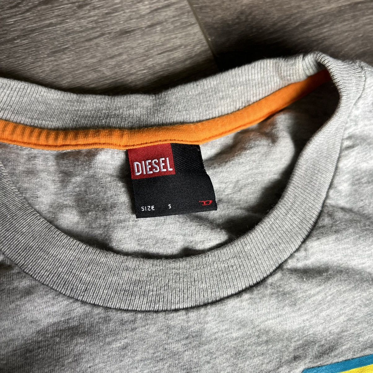 Diesel Diesel Jeans 28 Challenger Vedet 2004 Graphic Logo Tee Shirt Size US S / EU 44-46 / 1 - 4 Thumbnail