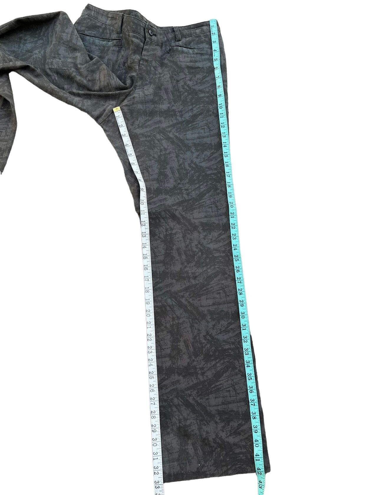 Yoshiyuki Konishi VTG Yoshiyuki Konishi FICCE Printed Abstract Art Flare Pant Size US 30 / EU 46 - 5 Thumbnail