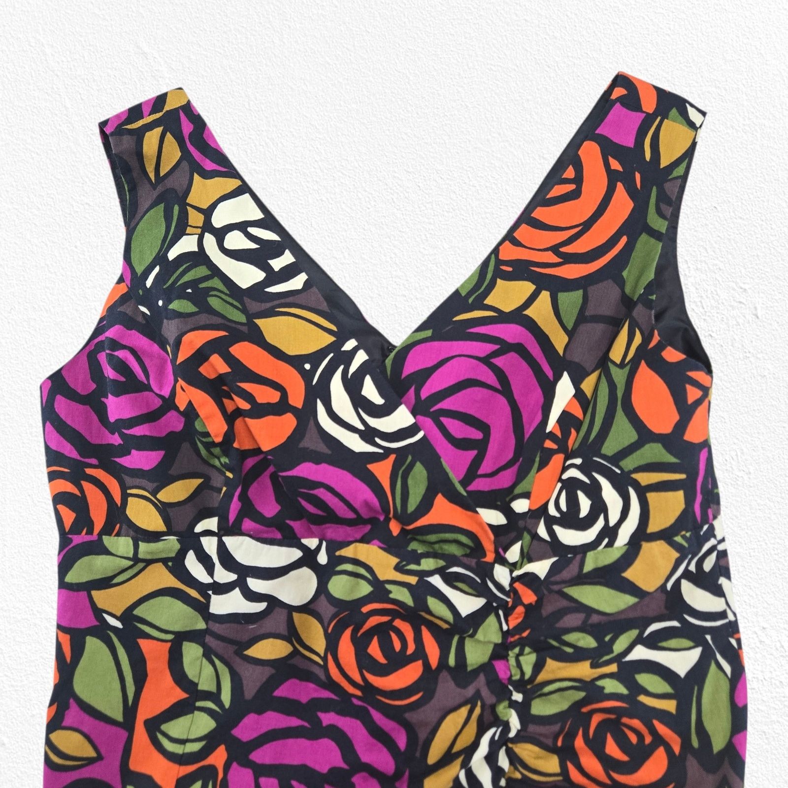 Vintage Y2K R&K Originals Graphic Floral Dress Size 12 Size XL / US 12-14 / IT 48-50 - 3 Thumbnail