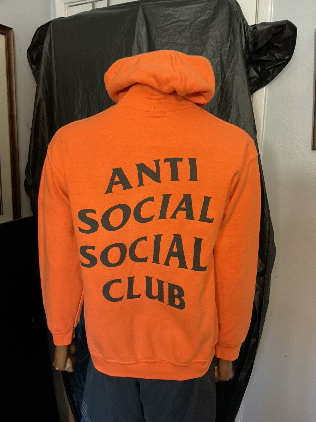 Anti Social Social Club ASSC Anti Social Social Club Orange Fleece Pullover Hoodie Size US M / EU 48-50 / 2 - 14 Thumbnail