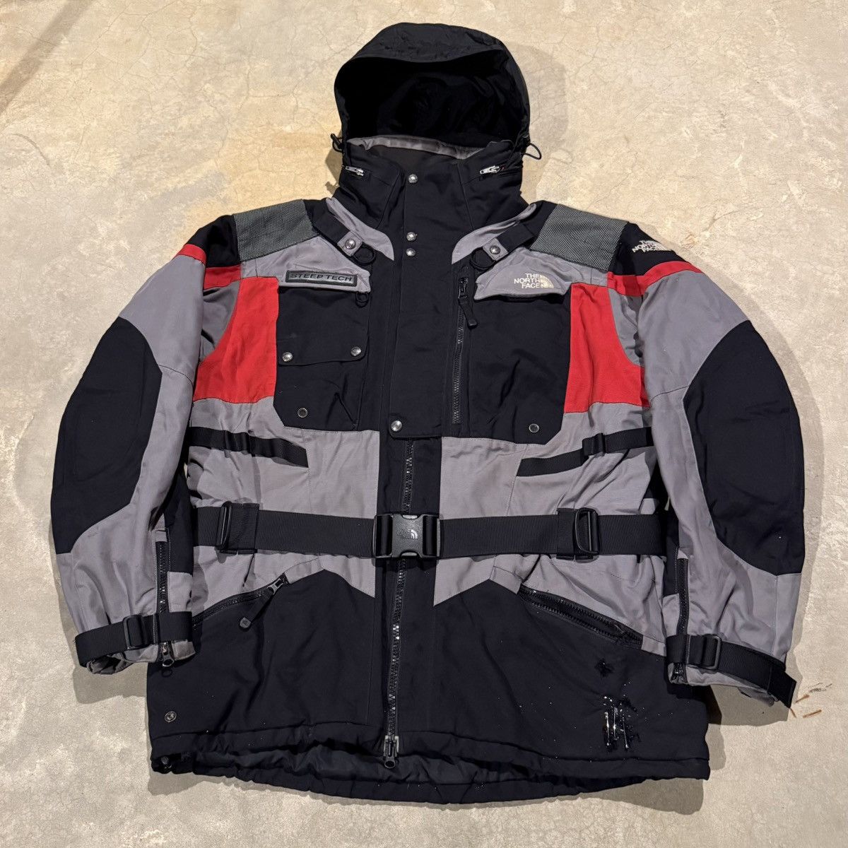 The North Face Vintage 2000s The North Face Steep Tech Tactical Jacket Y2K Size US XL / EU 56 / 4 - 2 Thumbnail