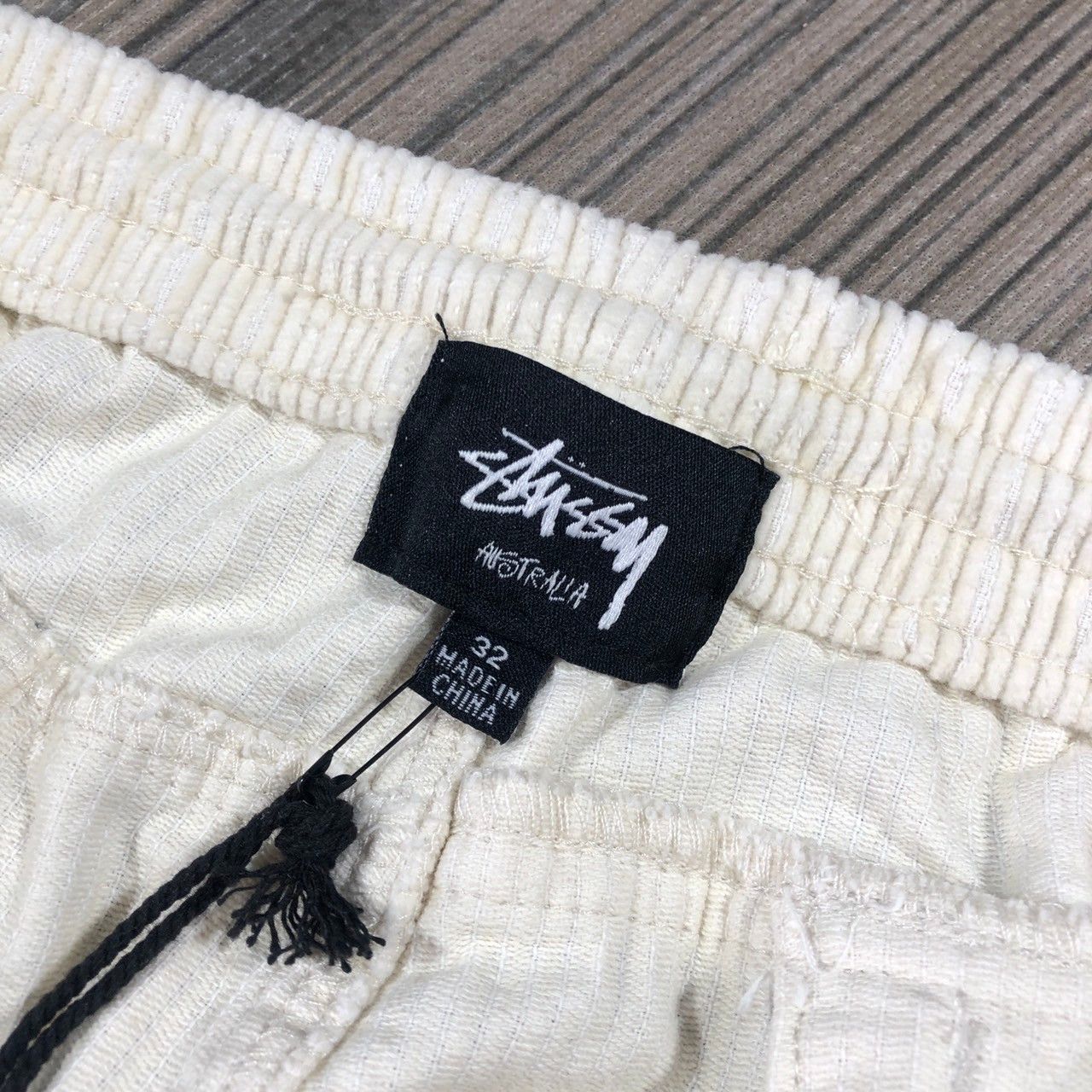 Stussy × Vintage Stussy Wide Wale Cord Box Shorts Size US 32 / EU 48 - 5 Thumbnail