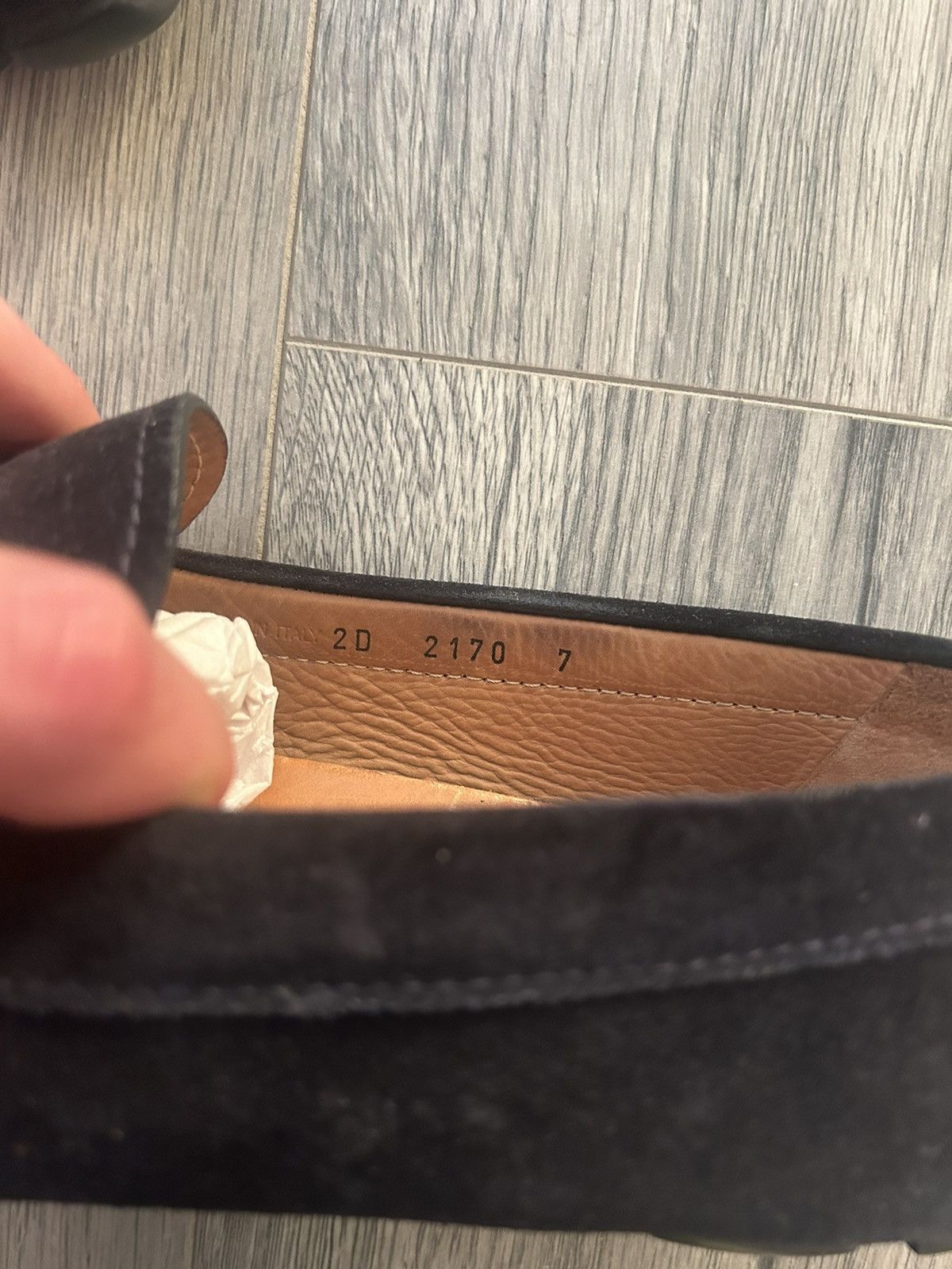 Prada Prada Black Suede Loafers Size US 7 / EU 40 - 7 Thumbnail