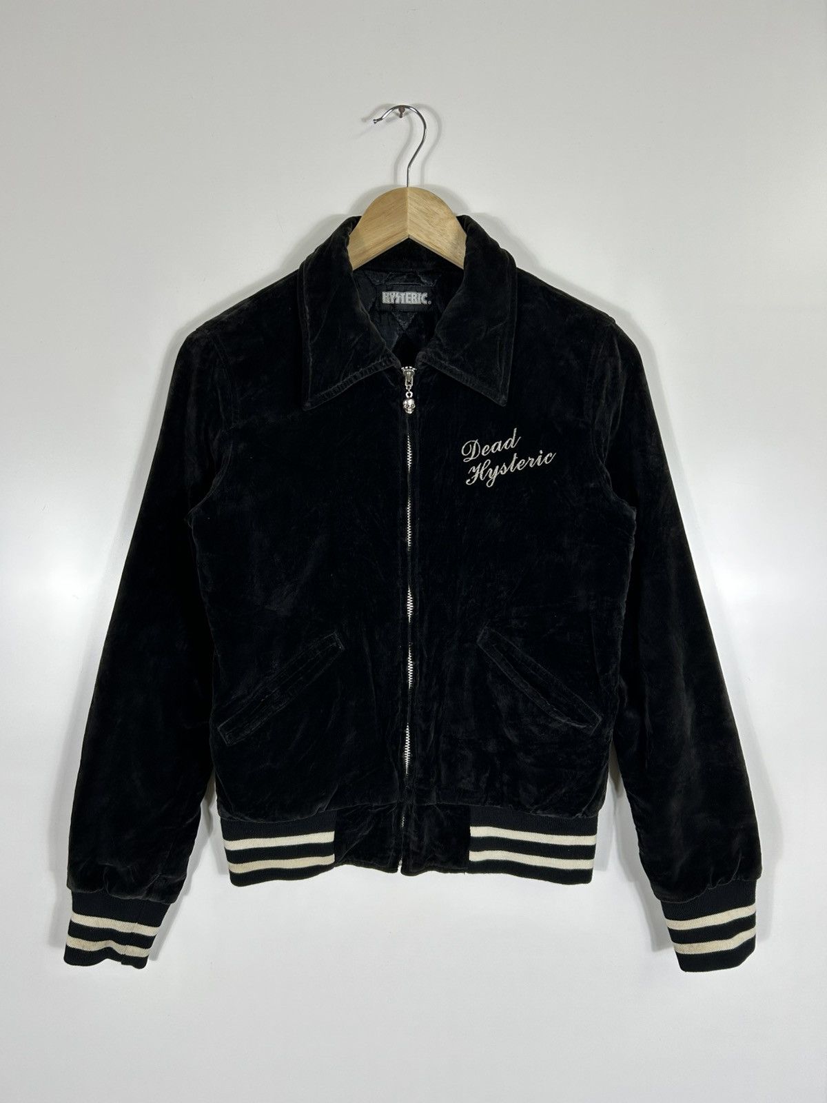 Hysteric Glamour ⚡️Vintage Hysteric Glamour Velvet Zipper Jacket Size S / US 4 / IT 40 - 2 Thumbnail