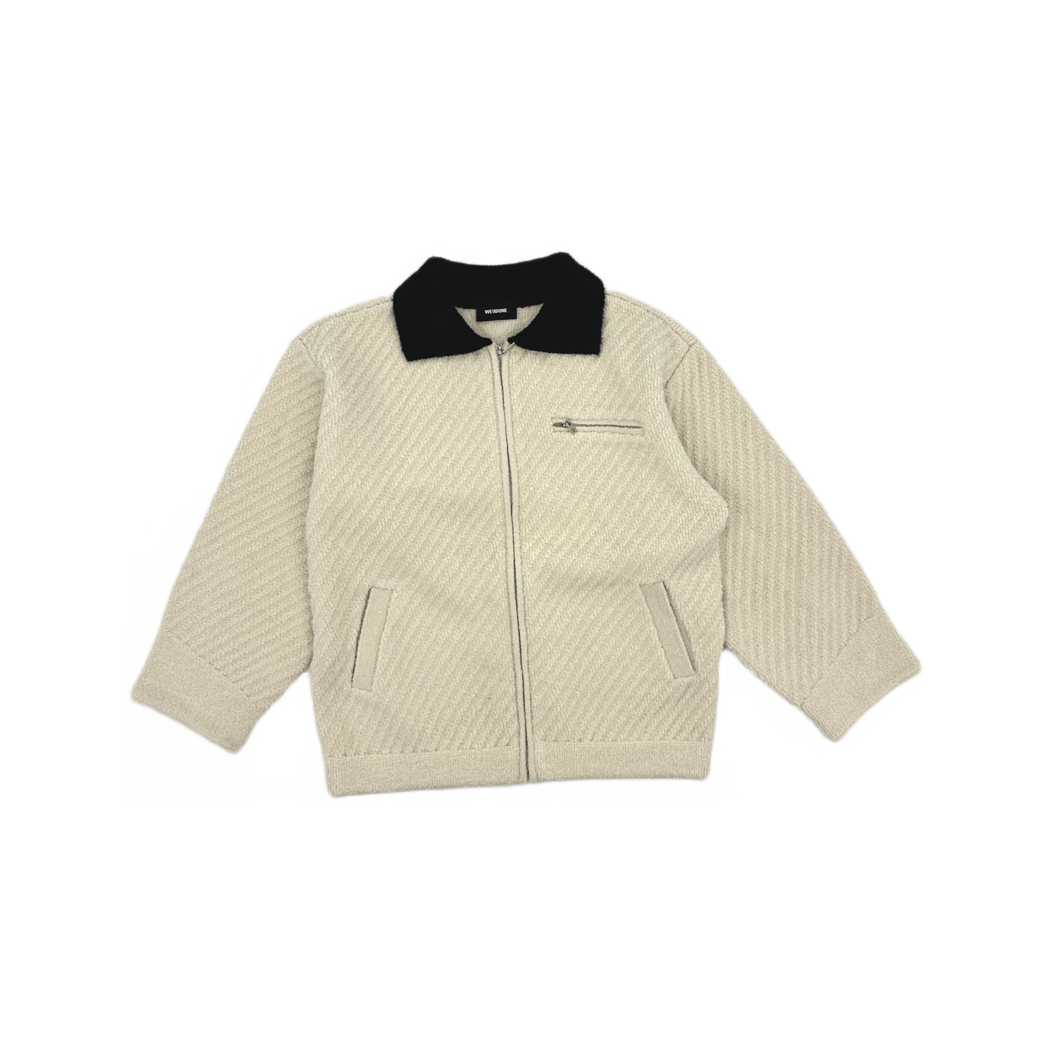 WE11DONE WE11DONE Ribbed Knit Jacket Size M Size US M / EU 48-50 / 2 - 1 Thumbnail