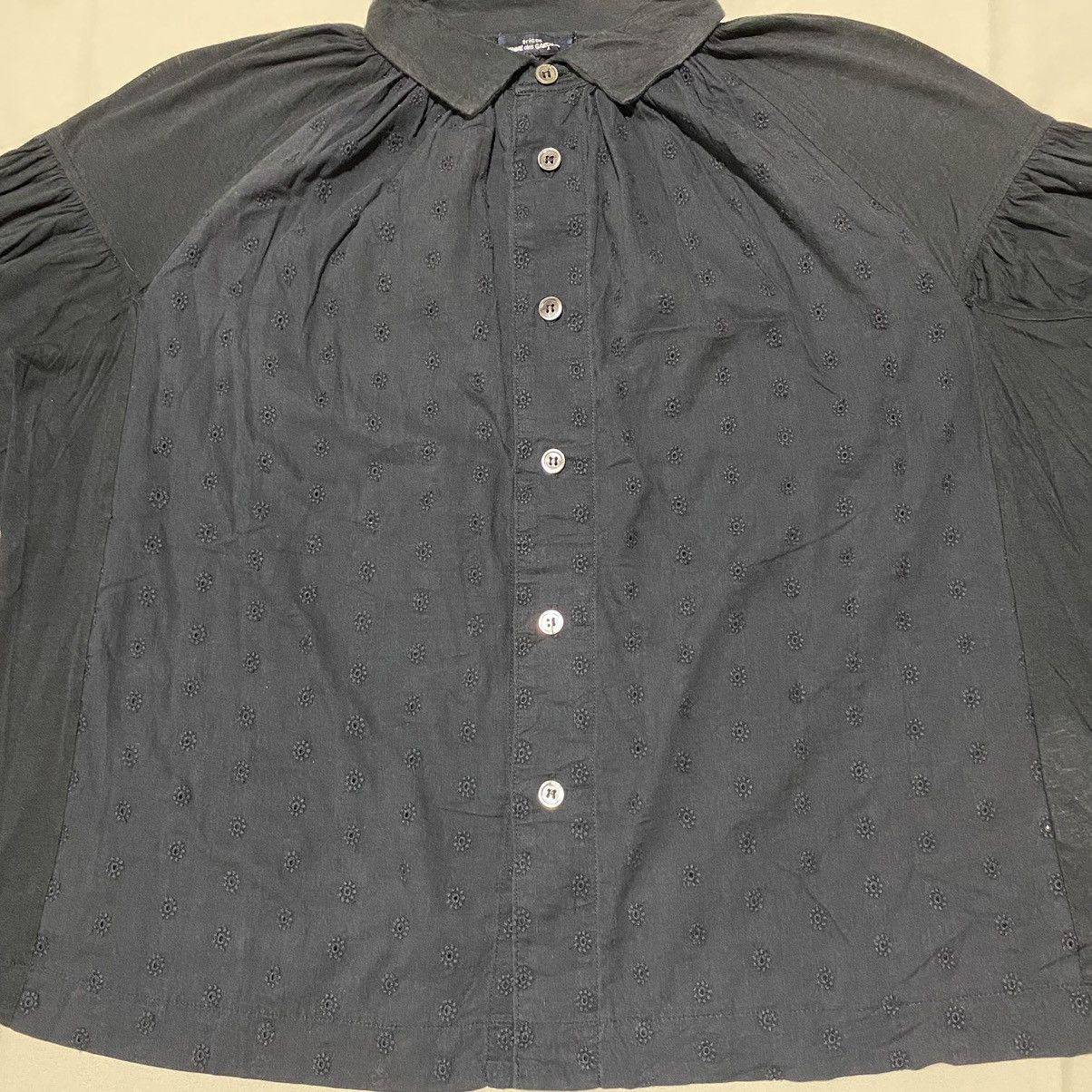 Tricot Comme des Garcons Vintage Tricot Comme des Garcons Blouses Cotton Size S / US 4 / IT 40 - 2 Thumbnail