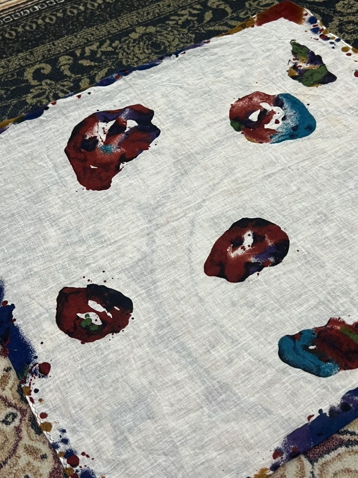 Issey Miyake × Japanese Brand Vintage Issey Miyake Scarf Size ONE SIZE - 7 Thumbnail