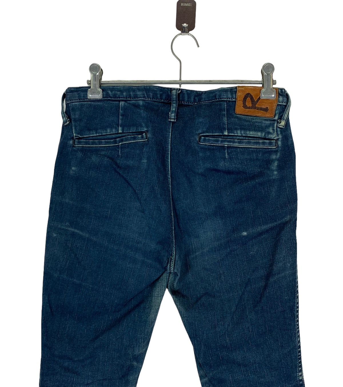 Blue Blue Japan VINTAGE 45RPM BLUE INDIGO DENIM JEANS Size 27" / US 4 / IT 40 - 7 Thumbnail