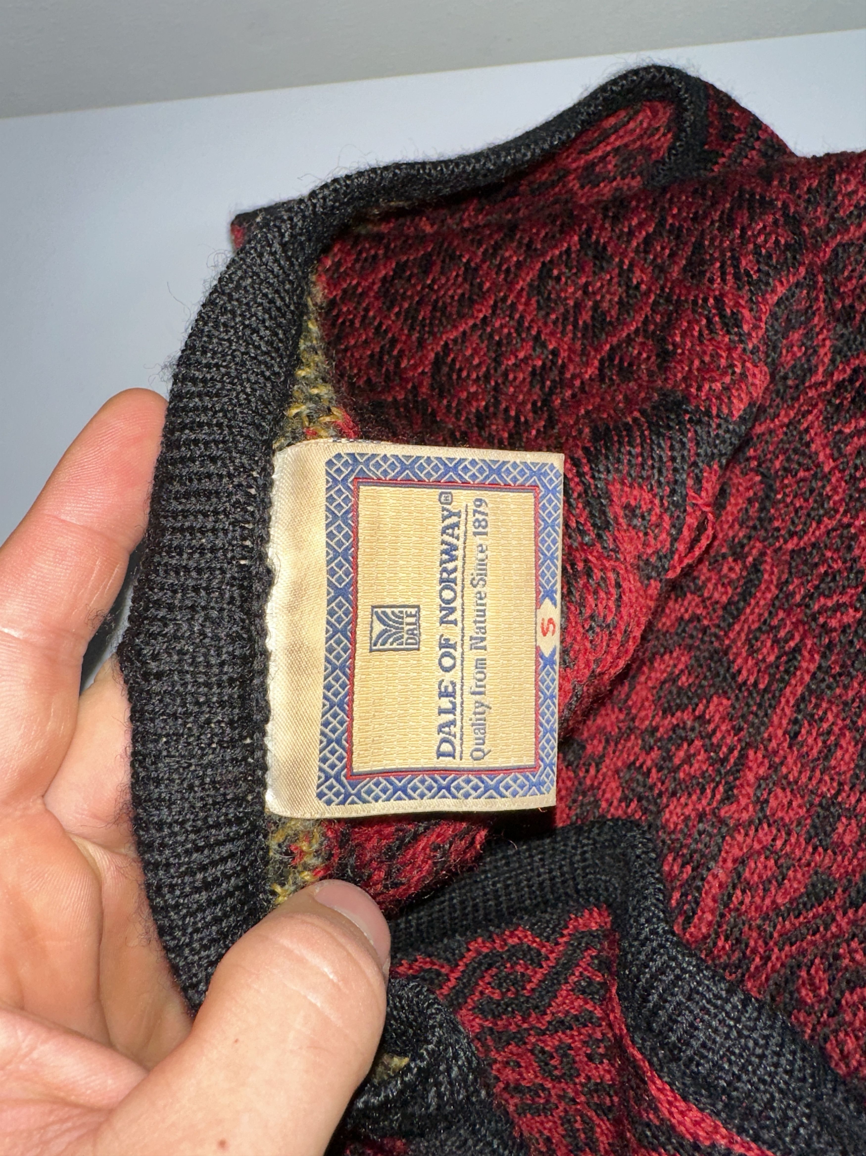 Dale Of Norway Scandinavian Dale of Norway Cardigan Unique Oversize Size S Size S / US 4 / IT 40 - 12 Thumbnail