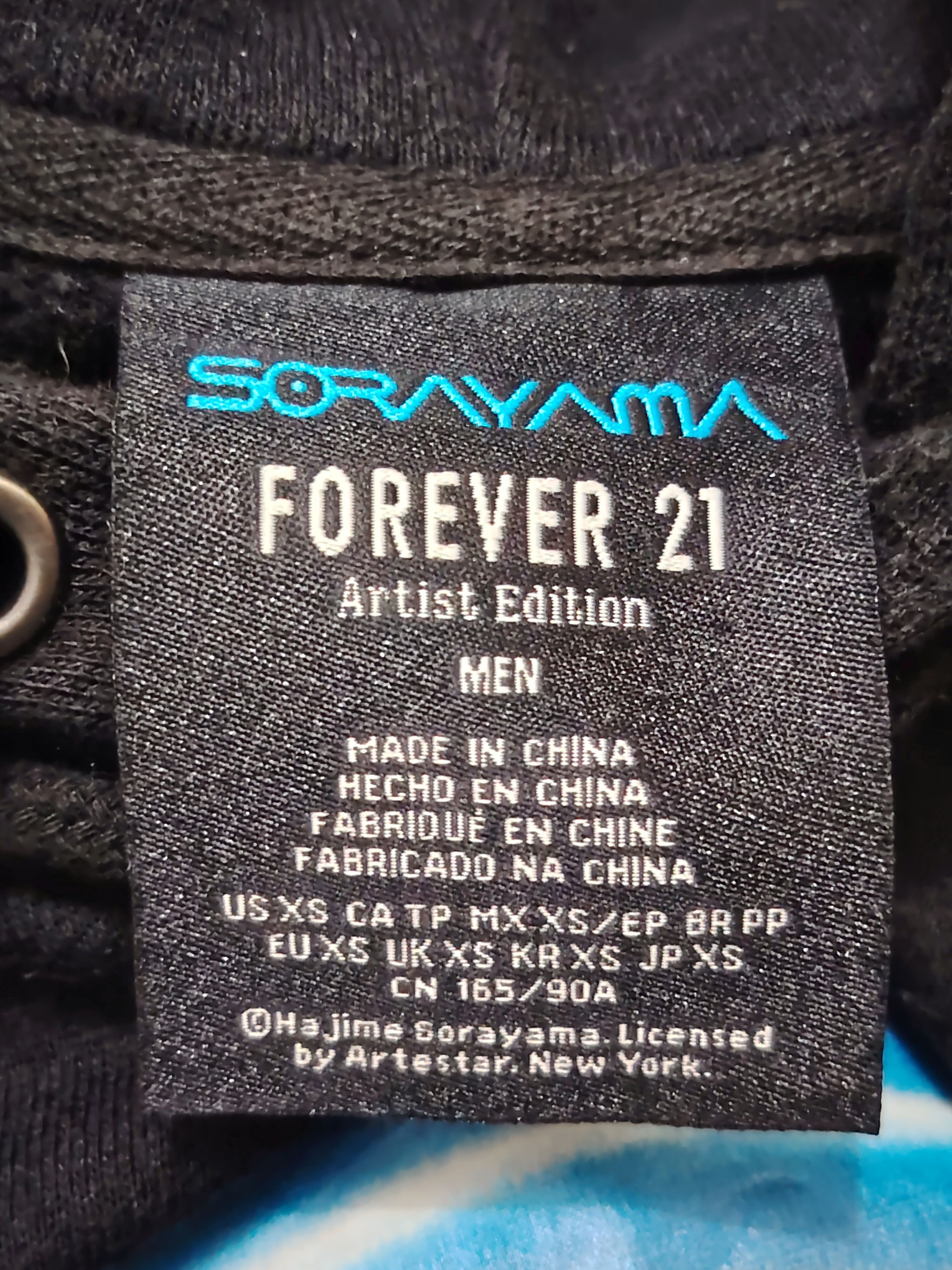 Club Sorayama × Forever 21 Rare Hajime Sorayama Sexy Robot Hoodie Black Artist Edition Size US S / EU 44-46 / 1 - 5 Thumbnail