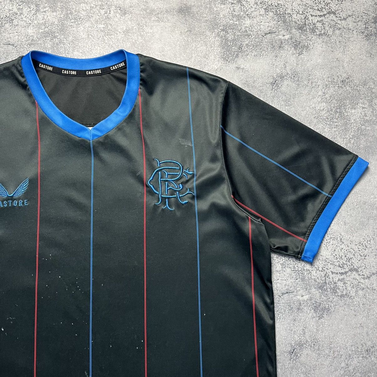 Castore Castore Glasgow Rangers 2022/2023 Away Soccer Jersey Size US XL / EU 56 / 4 - 6 Thumbnail