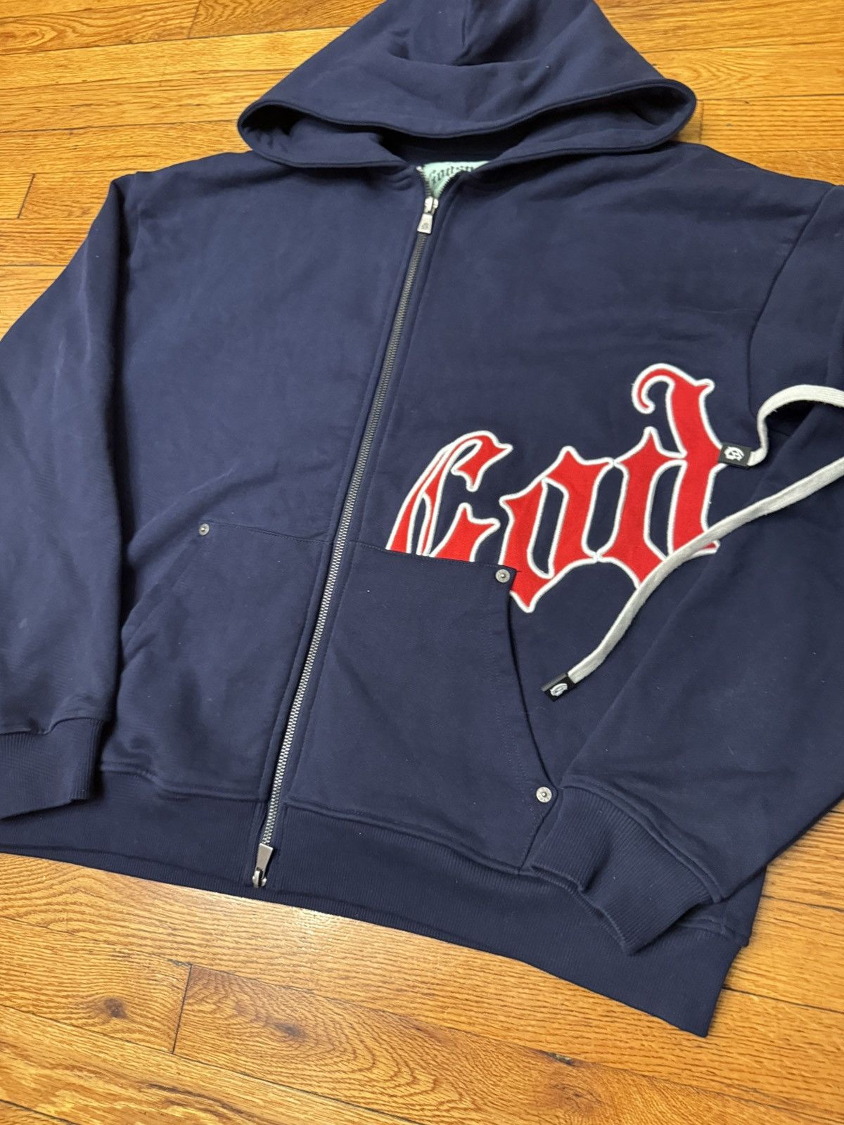 Godspeed GodSpeed Navy Blue Red Track Suit Size Medium Size US M / EU 48-50 / 2 - 7 Thumbnail