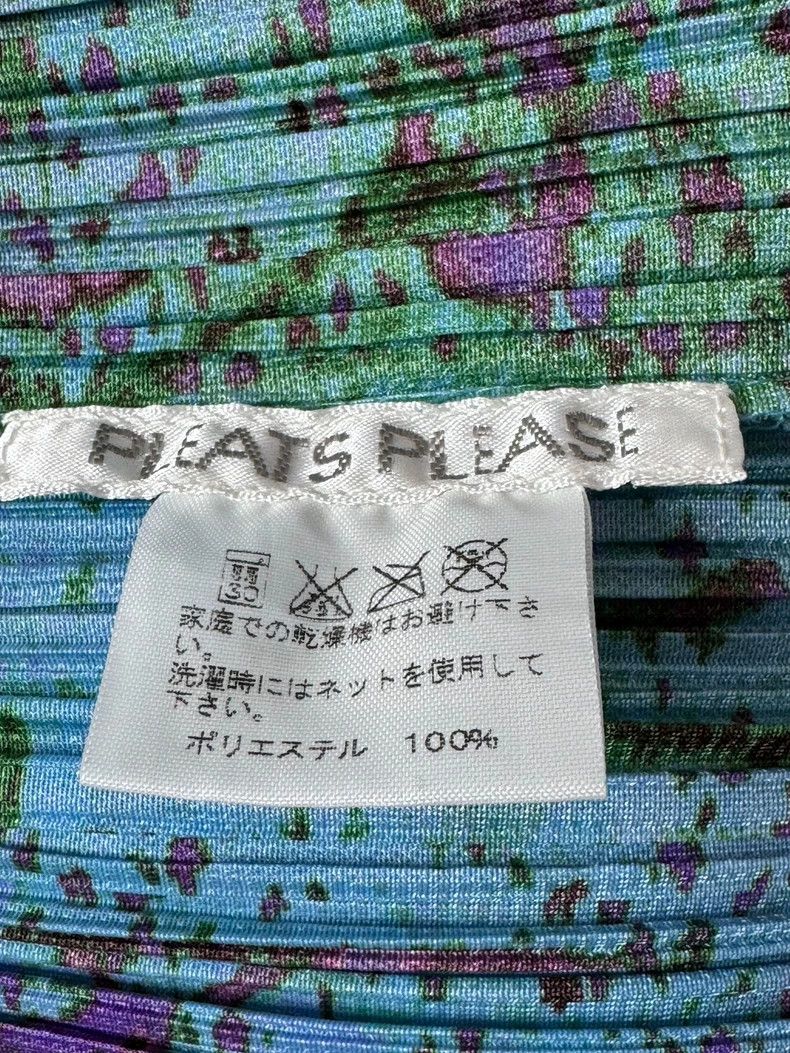 Issey Miyake Issey Miyake size:3 Blue pleated short-sleeved shirt Size S / US 4 / IT 40 - 5 Thumbnail