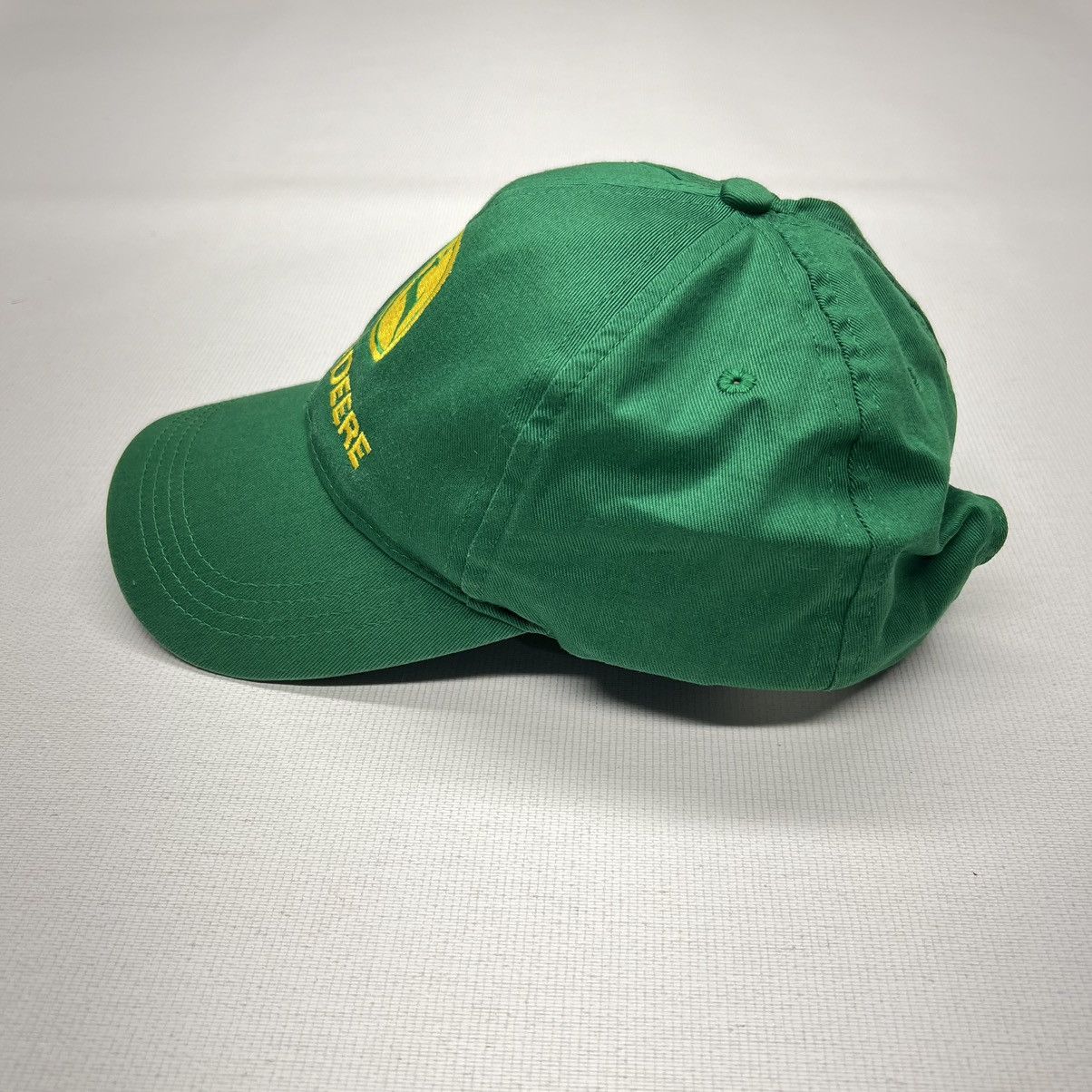 John Deere × Vintage John Deere Hat Green Logo Snapback Embroidered Cap Machine Size ONE SIZE - 6 Thumbnail