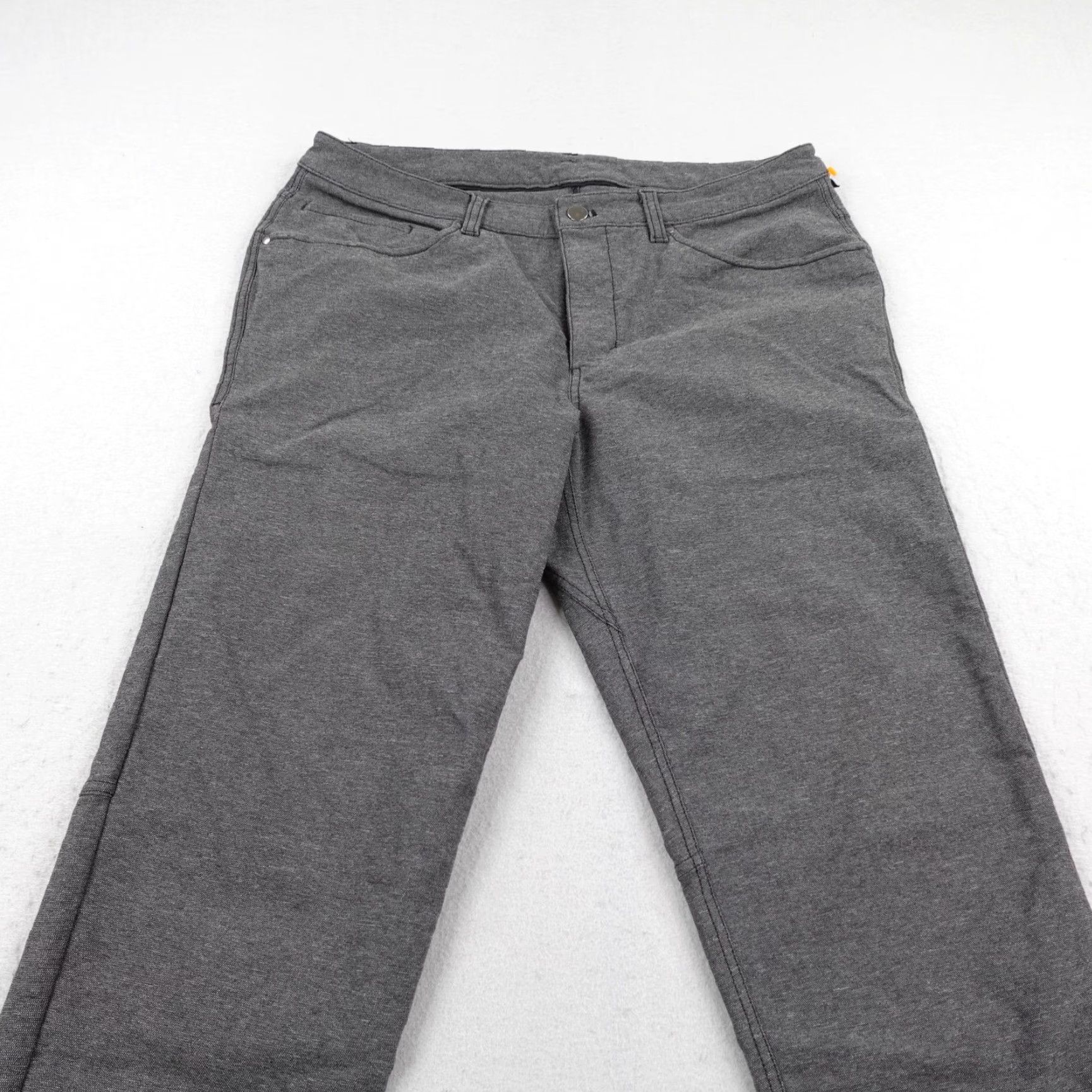 Lululemon LULULEMON 34 Gray ABC Chino Pants Mens Regular Fit Performance Straight Size US 34 / EU 50 - 2 Thumbnail