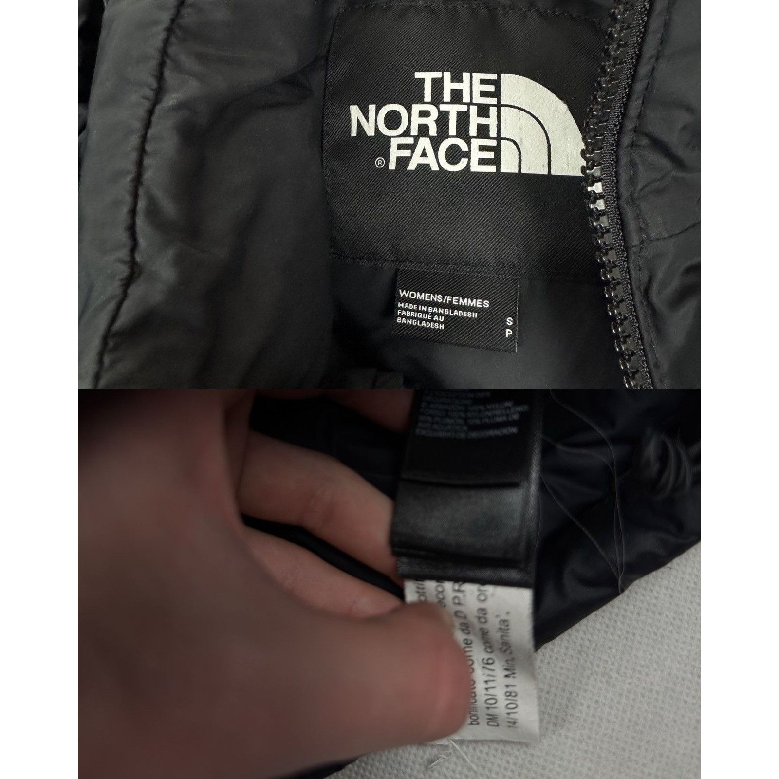 The North Face The North Face Women's Black Full Zip Nuptse Puffer Jacket S Size S / US 4 / IT 40 - 2 Thumbnail